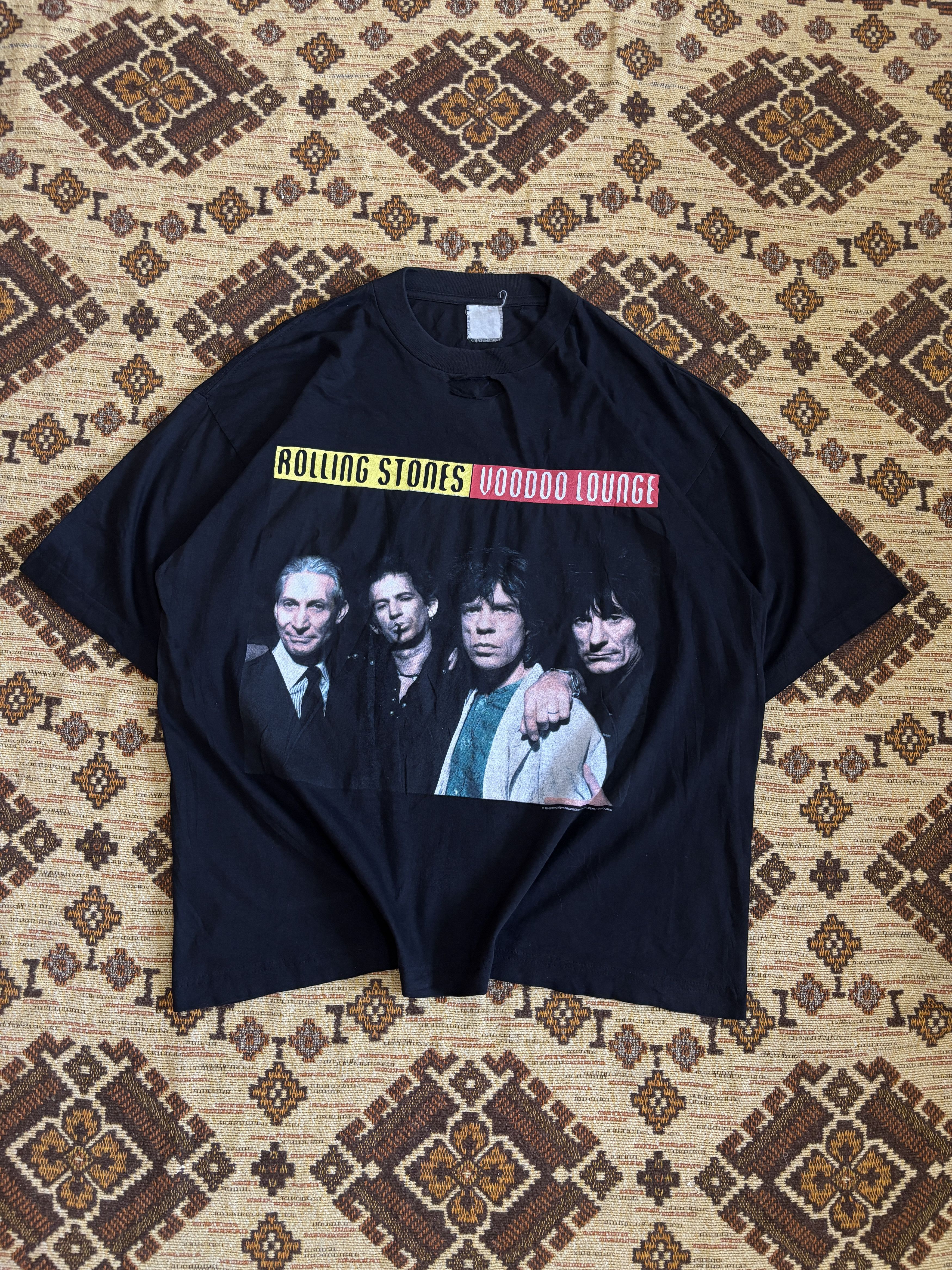 The Rolling Stones The Rolling Stones Voodo 1996 World Tour Tshirt Size US L / EU 52-54 / 3 - 1 Thumbnail