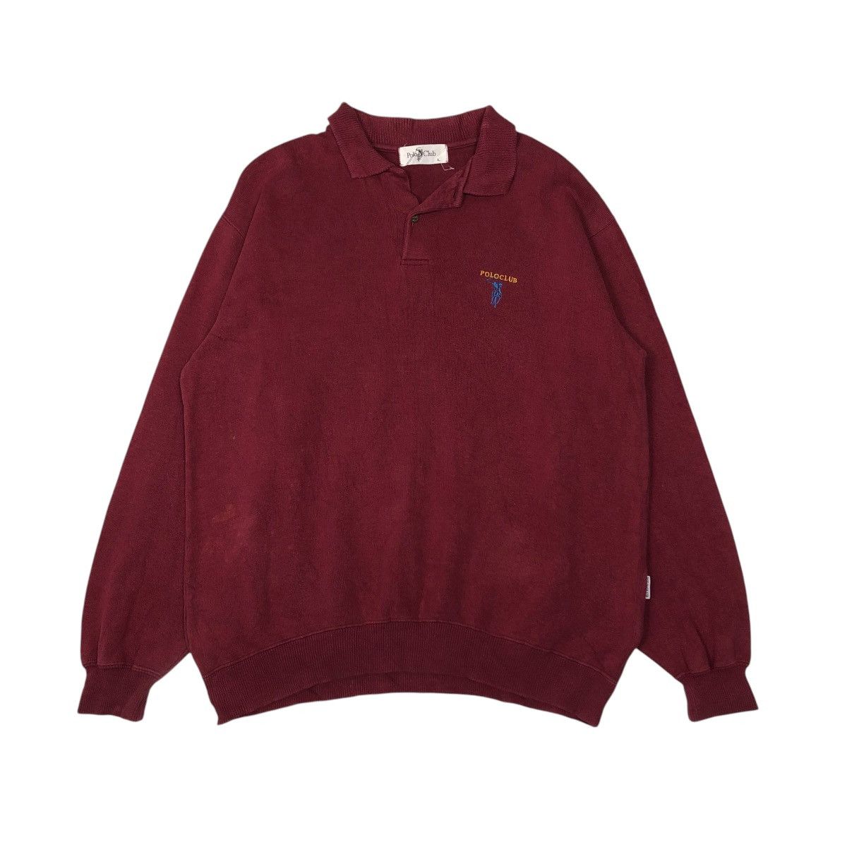 Japanese Brand 🔥VINTAGE SWEATSHIRT POLO CLUB SMALL PONY Size US L / EU 52-54 / 3 - 1 Thumbnail