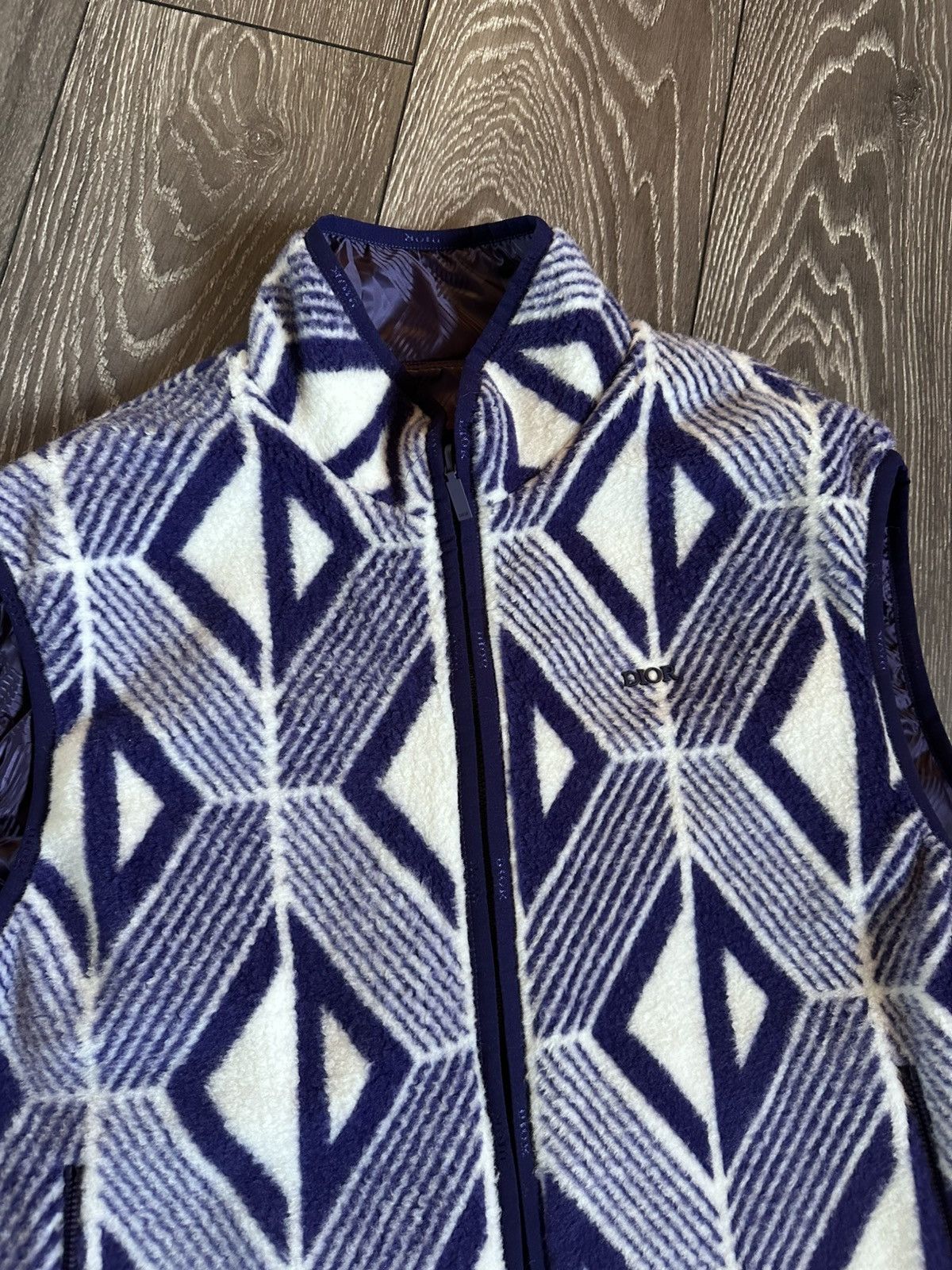 Dior dior cd diamond monogram mirage ski reversible vest Size US XL / EU 56 / 4 - 3 Thumbnail