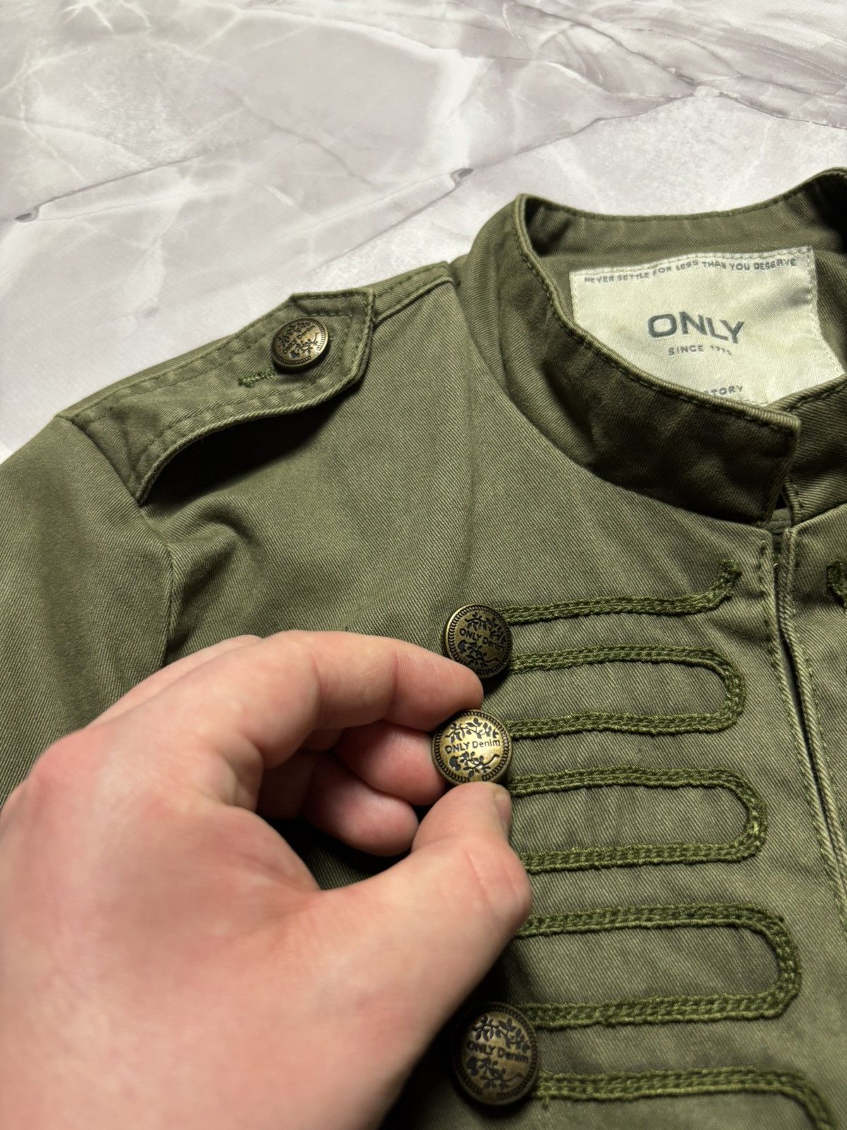 Hysteric Glamour Napoleon Military Jacket Hussar Officer Olive Green 36 S Size S / US 4 / IT 40 - 9 Thumbnail