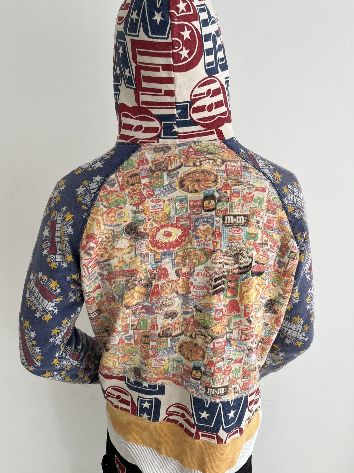 Hysteric Glamour × Vintage Vintage 90s HYSTERIC GLAMOUR Get Into Hysteric AOP Hoodie Size US L / EU 52-54 / 3 - 10 Thumbnail