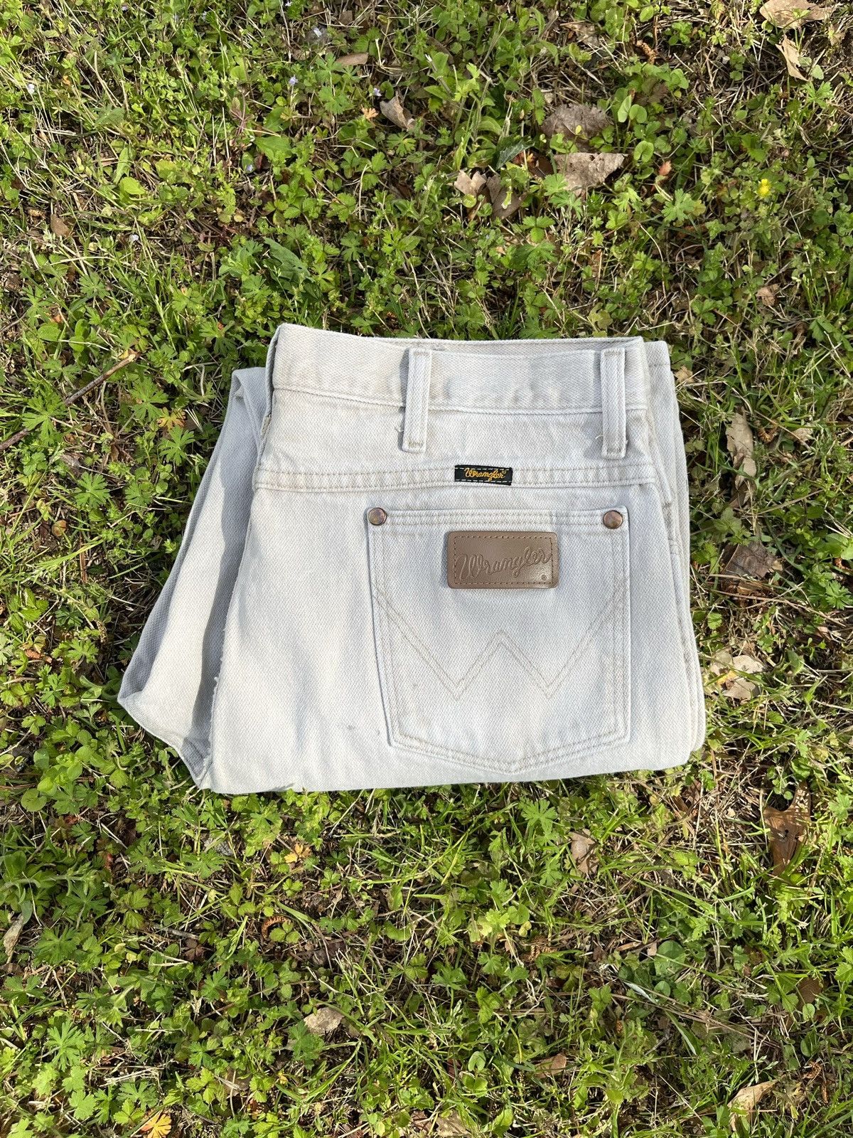 Wrangler Vintage Wrangler Tan Jeans Size US 34 / EU 50 - 4 Thumbnail