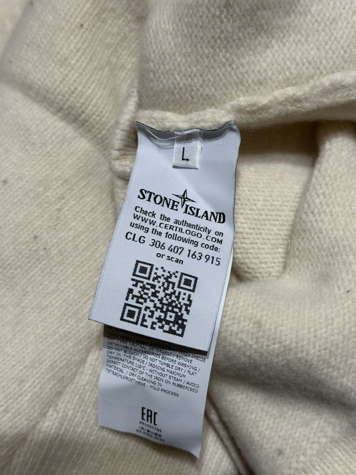 Stone Island Stone Island Pullover Size US L / EU 52-54 / 3 - 6 Thumbnail
