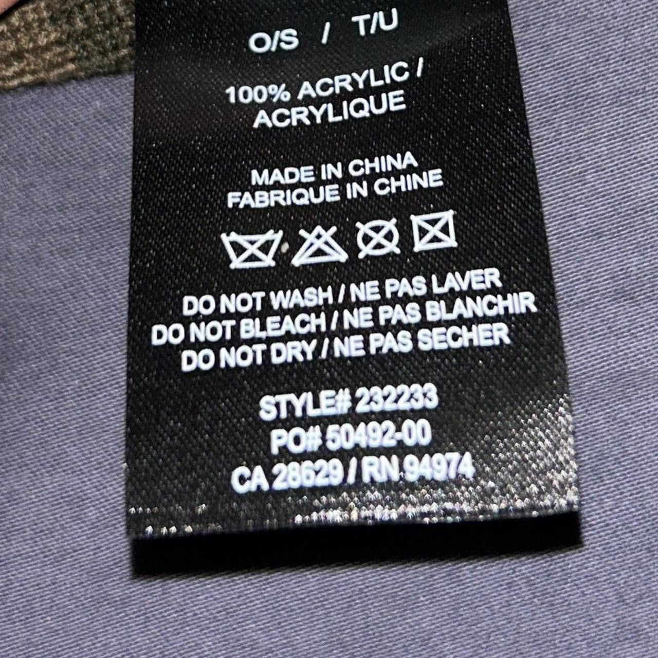 Stussy Y2K Stüssy Brown Striped Beanie Size ONE SIZE - 6 Thumbnail