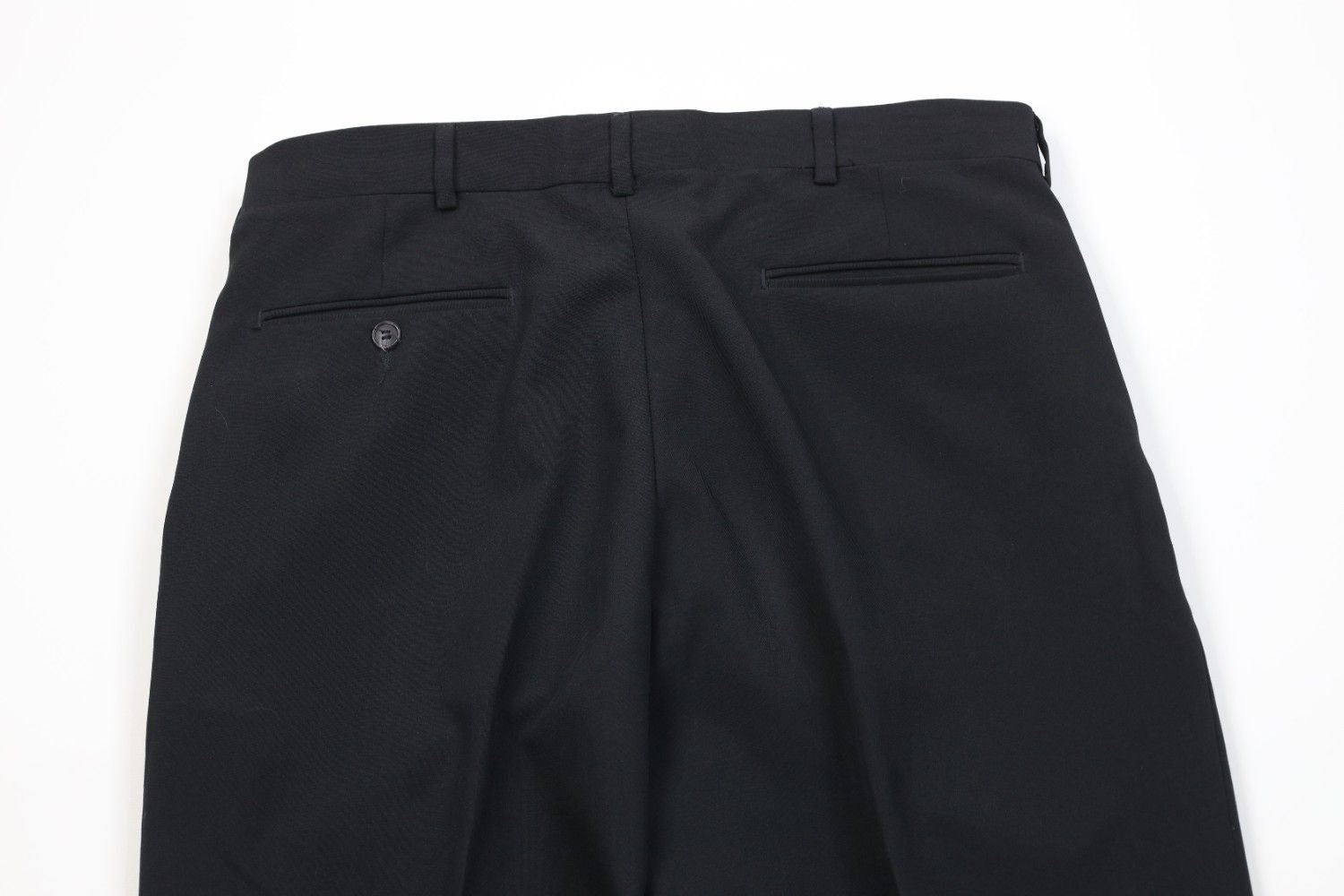 Vintage Vintage 90s Streetwear Flared Wide Leg Chino Pants Black Size US 36 / EU 52 - 11 Thumbnail