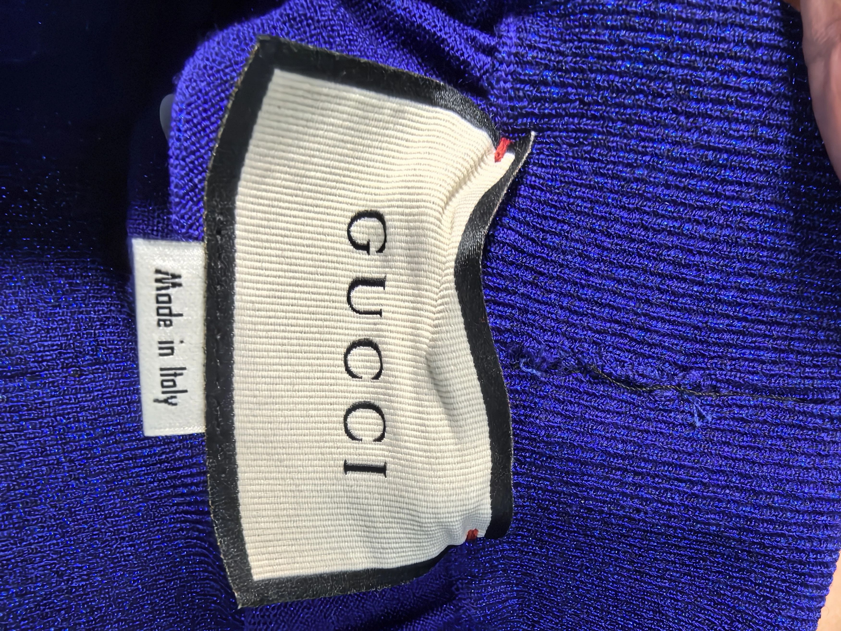 Gucci GUCCI GG Stripe Wool Silver Thread Pants 95 New Size US 30 / EU 46 - 3 Thumbnail