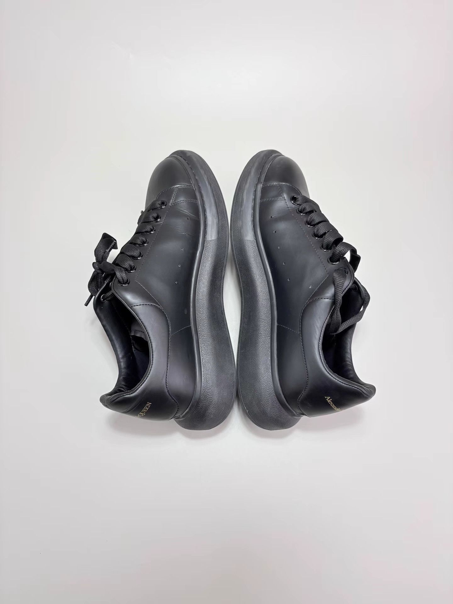 Alexander McQueen ALEXANDER MCQUEEN Black Warrior Platform Sneakers Size US 9 / EU 42 - 4 Thumbnail