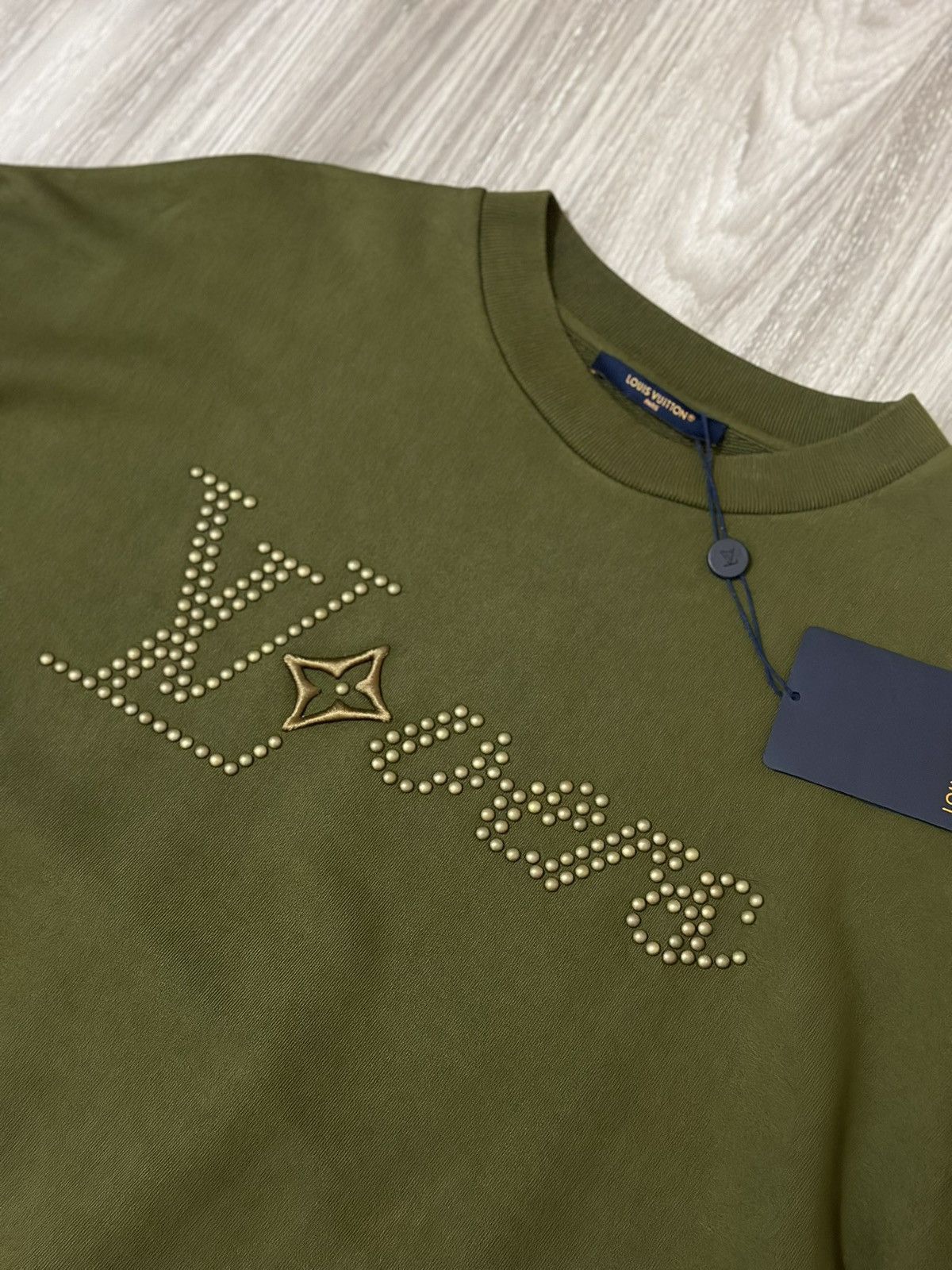 Louis Vuitton LOUIS VUITTON 2024SS Cotton Signature Sweatshir Size US L / EU 52-54 / 3 - 4 Thumbnail