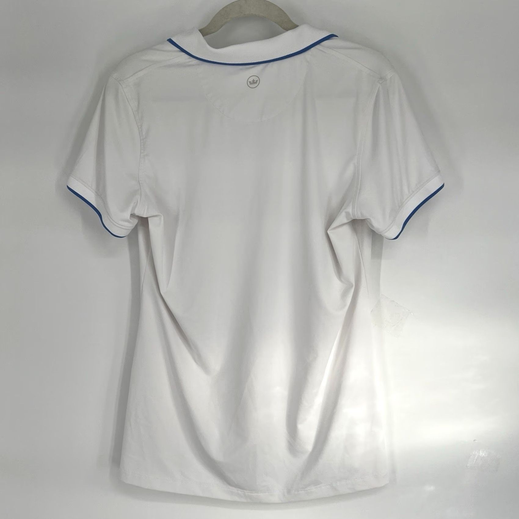 Peter Millar VINTAGE? No. Peter Millar Golf Polo Short Sleeve Shirt Womens L White UPF 50+ Performance Size L / US 10 / IT 46 - 3 Thumbnail