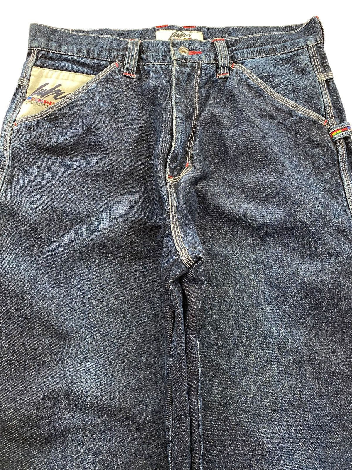 Fubu Fubu Blue Wash Style Baggy Jeans Size US 34 / EU 50 - 2 Thumbnail