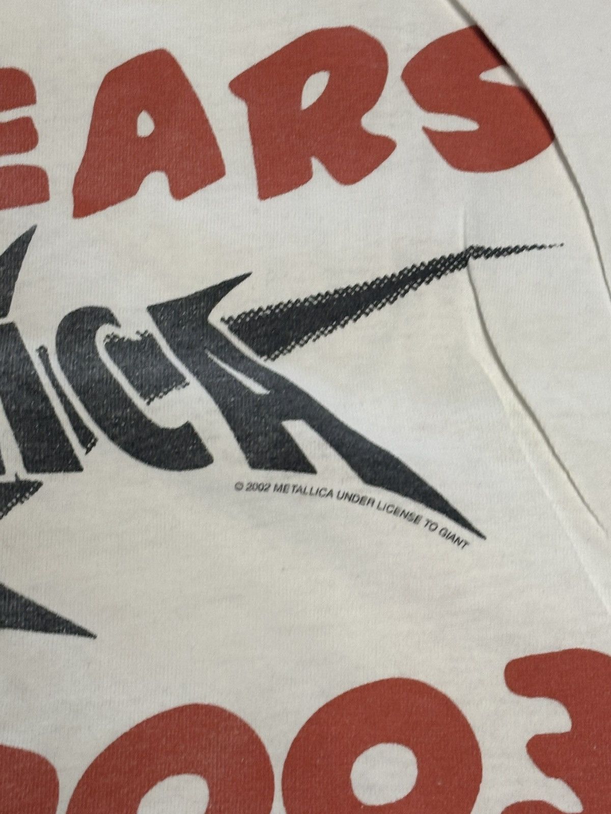 Metallica 2003 METALLICA ‘CUB EM ALL’ T-SHIRT Size US XL / EU 56 / 4 - 5 Thumbnail
