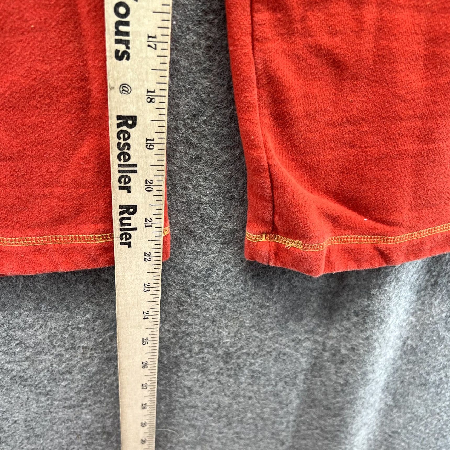 Puma Puma Pants Womens Medium Lounge Capri Cropped Stretch Waist Activewear Red Yellow Size 32" / US 10 / IT 46 - 5 Thumbnail