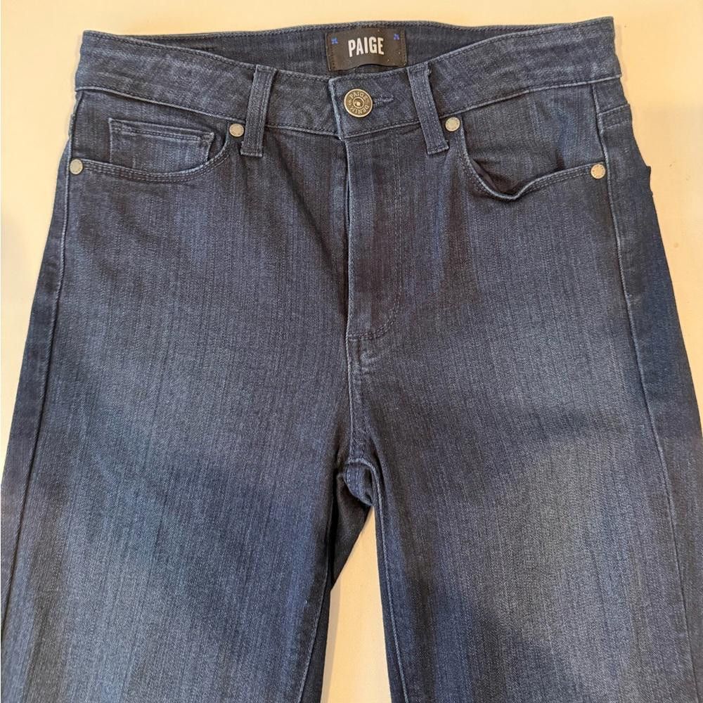 PAIGE Hoxton Ankle Jeans High Rise Skinny Lana Dark Wash 27