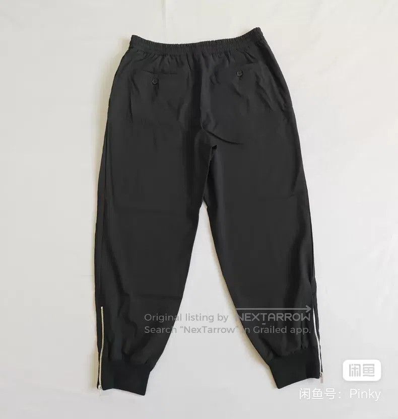 Hermes Hermes Men's black wool sweatpants, 98% virgin wool, side Size US 40 / EU 56 - 6 Thumbnail