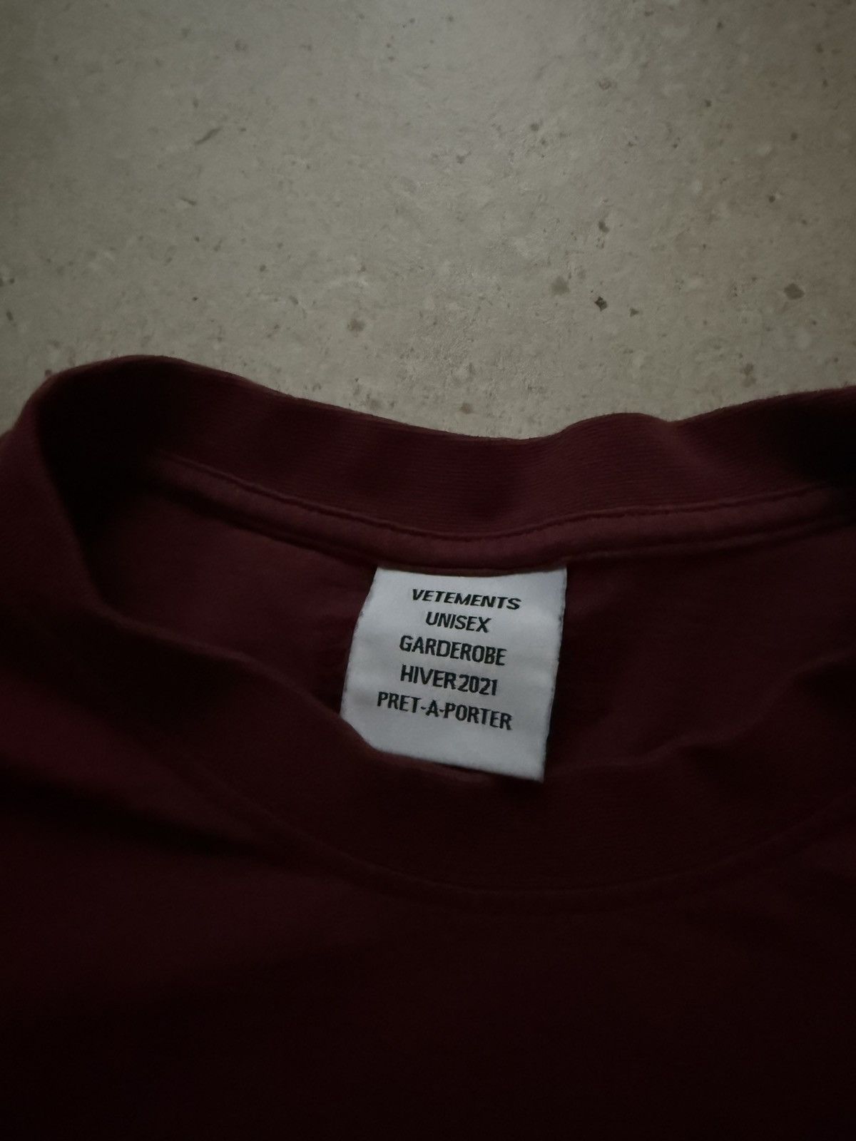 Vetements Vetements AW21 WRITTEN LOGO T-SHIRT Size US M / EU 48-50 / 2 - 4 Thumbnail