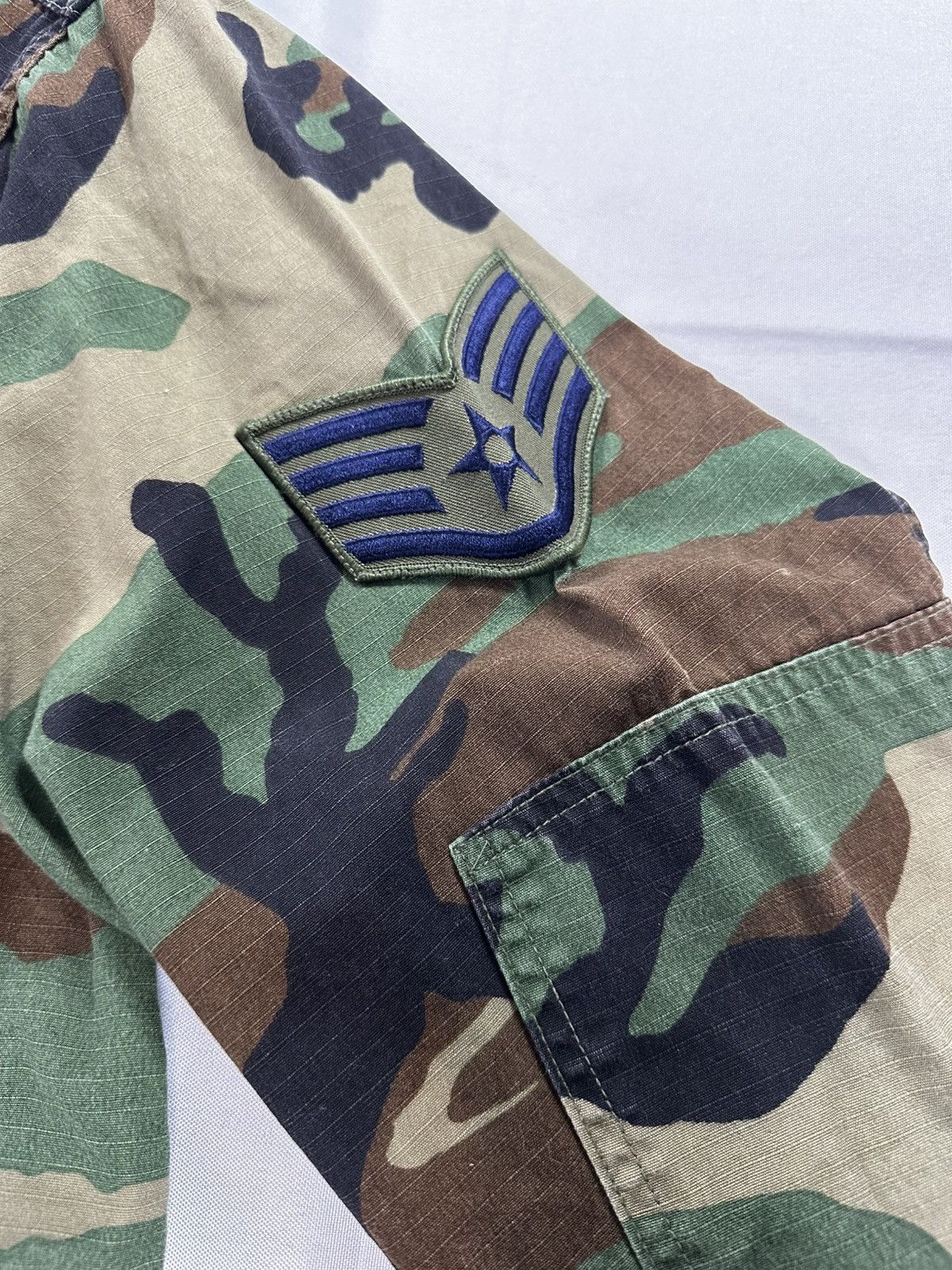 Other Vintage U.S. Military Woodland Camo Ripstop Field Jacket Size US M / EU 48-50 / 2 - 5 Thumbnail