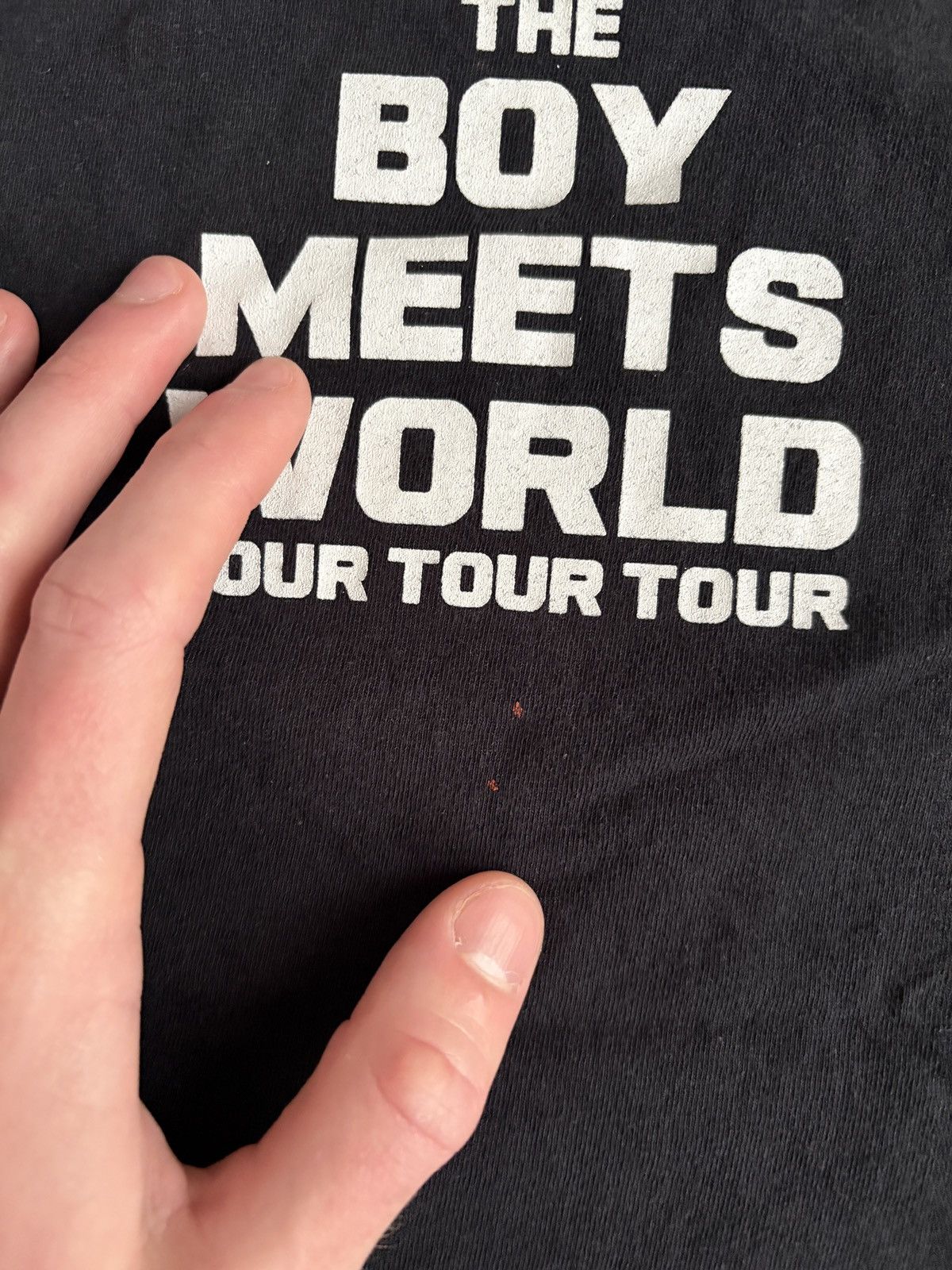 Drake 2017 Drake The Boy Meets World OVO Tour Rap T-Shirt Black Size US XL / EU 56 / 4 - 3 Thumbnail