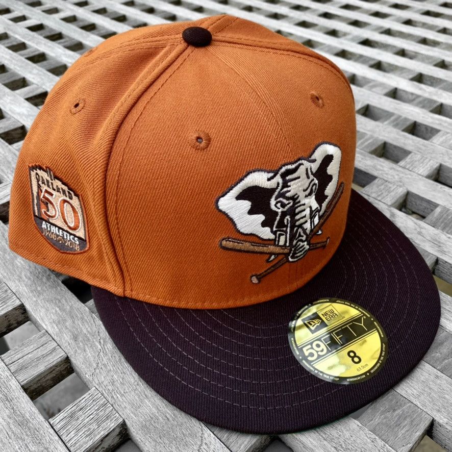 New Era Oakland A's Athletics Fall Pack 59FIFTY Crown Minded Hat 8 Size ONE SIZE - 1 Thumbnail