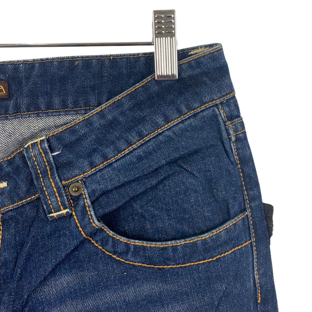 Japanese Brand HERITAGE STONE Distressed blue jeans Size US 34 / EU 50 - 8 Thumbnail