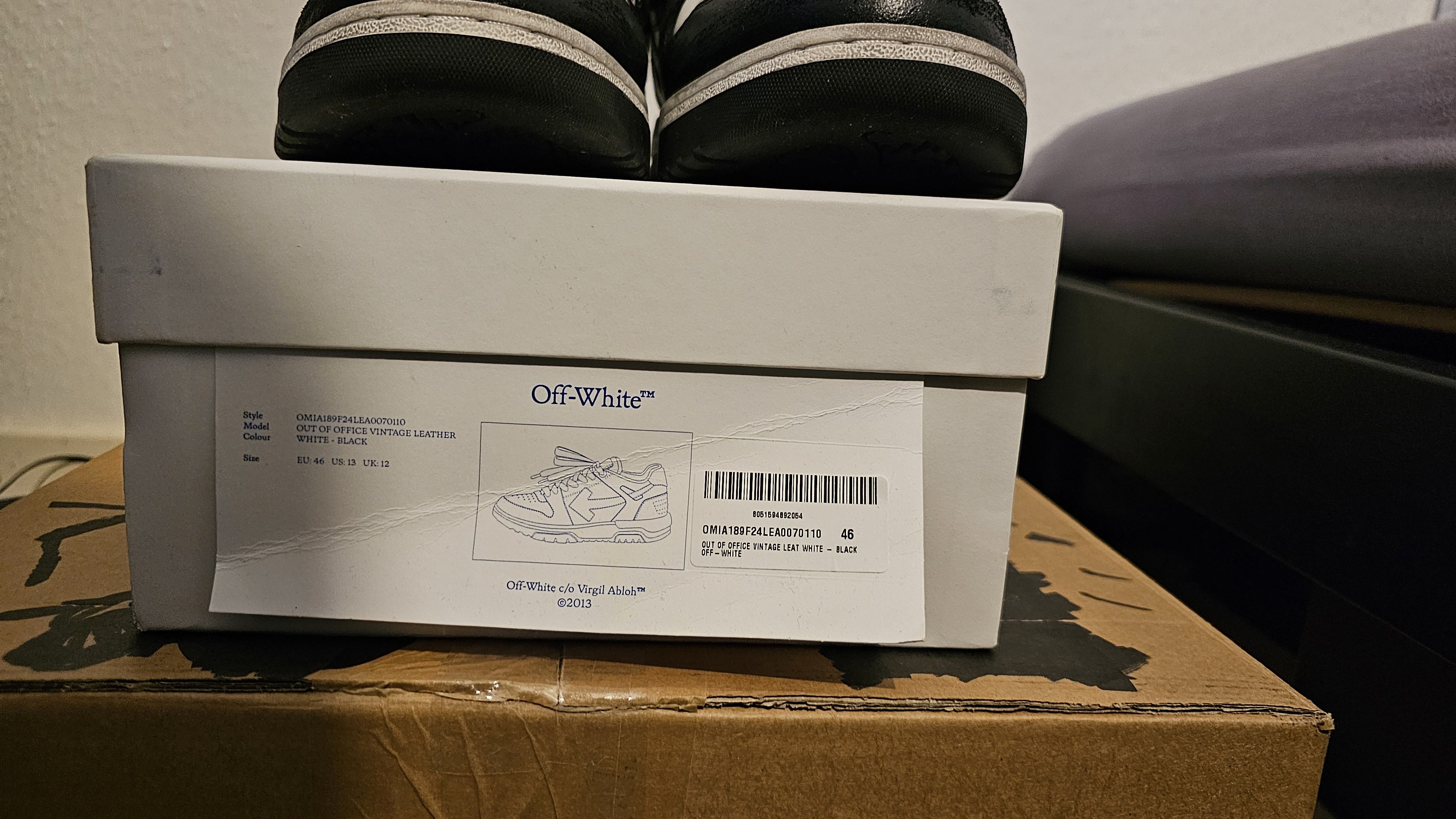 Off-White Off-White Out of Office Size US 13 / EU 46 - 2 Thumbnail