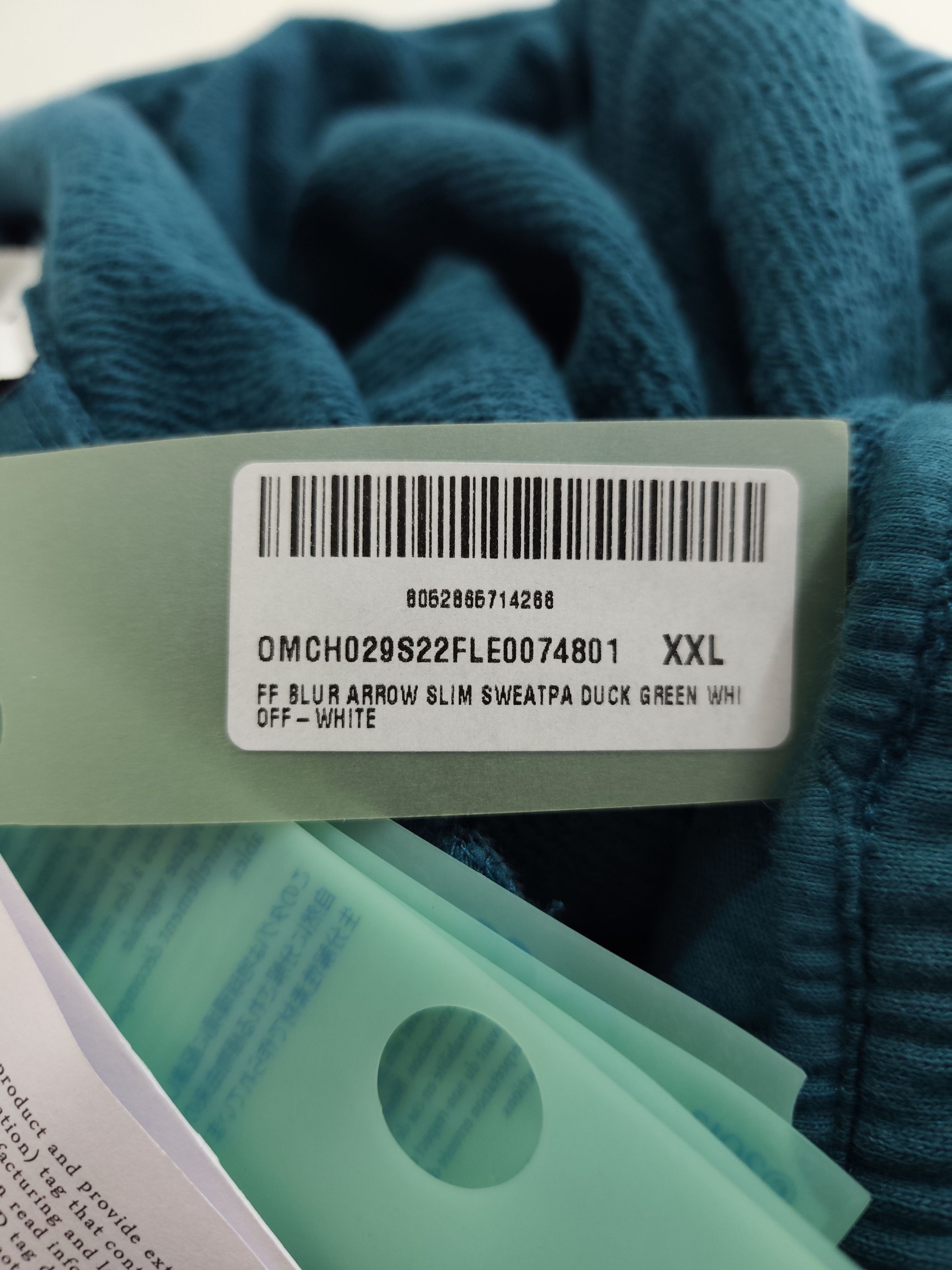 Off-White Off-White "Blur Arrow Slim Sweatpants" Size US 38 / EU 54 - 13 Thumbnail
