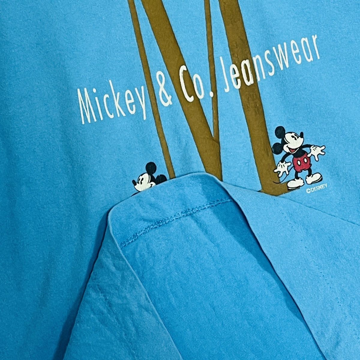 Mickey Mouse × Velva Sheen × Vintage Vintage Mickey Unlimited Velva Sheen Single Stitch TShirt Size US M / EU 48-50 / 2 - 14 Thumbnail