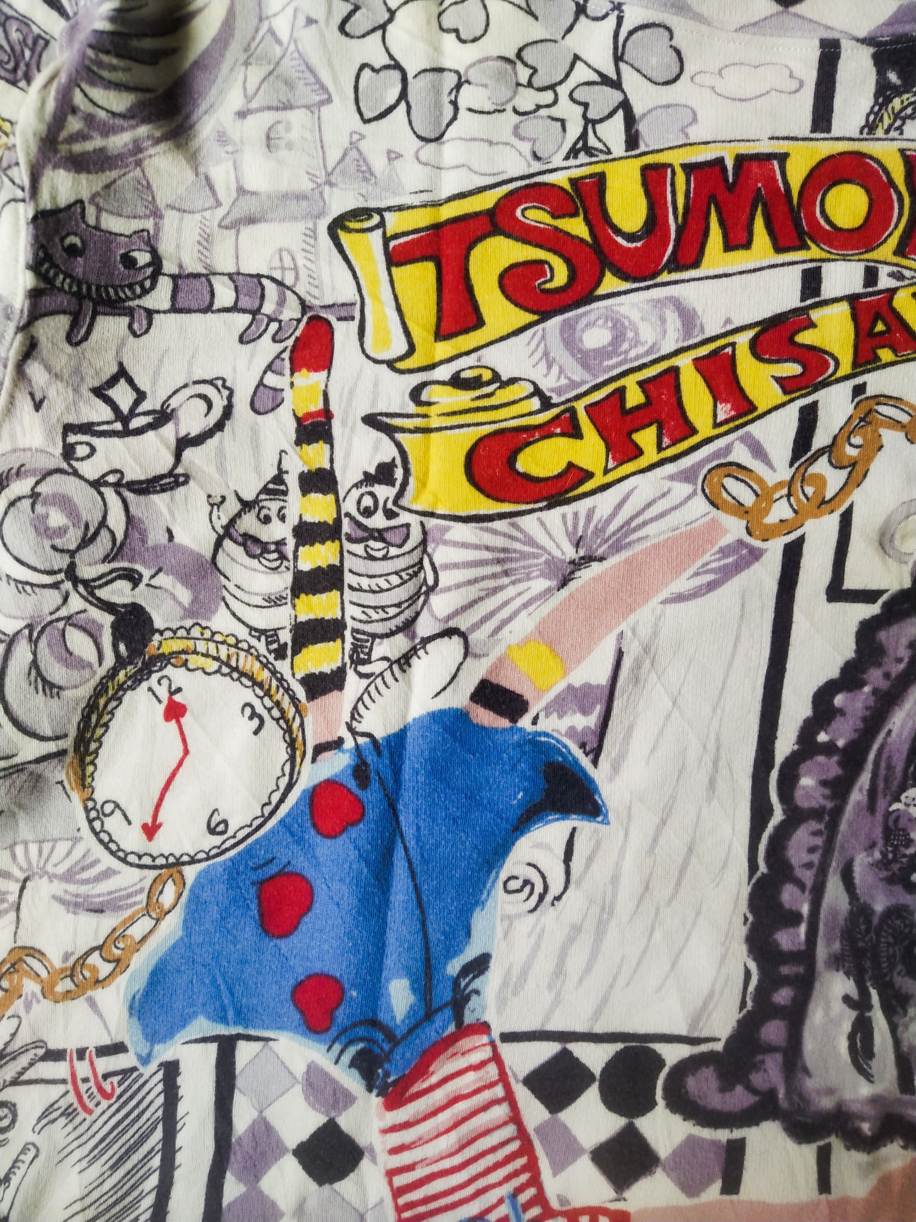Tsumori Chisato Tsumori Chisato Alice in Wonderland All-Over Print Shirt Size M / US 6-8 / IT 42-44 - 3 Thumbnail
