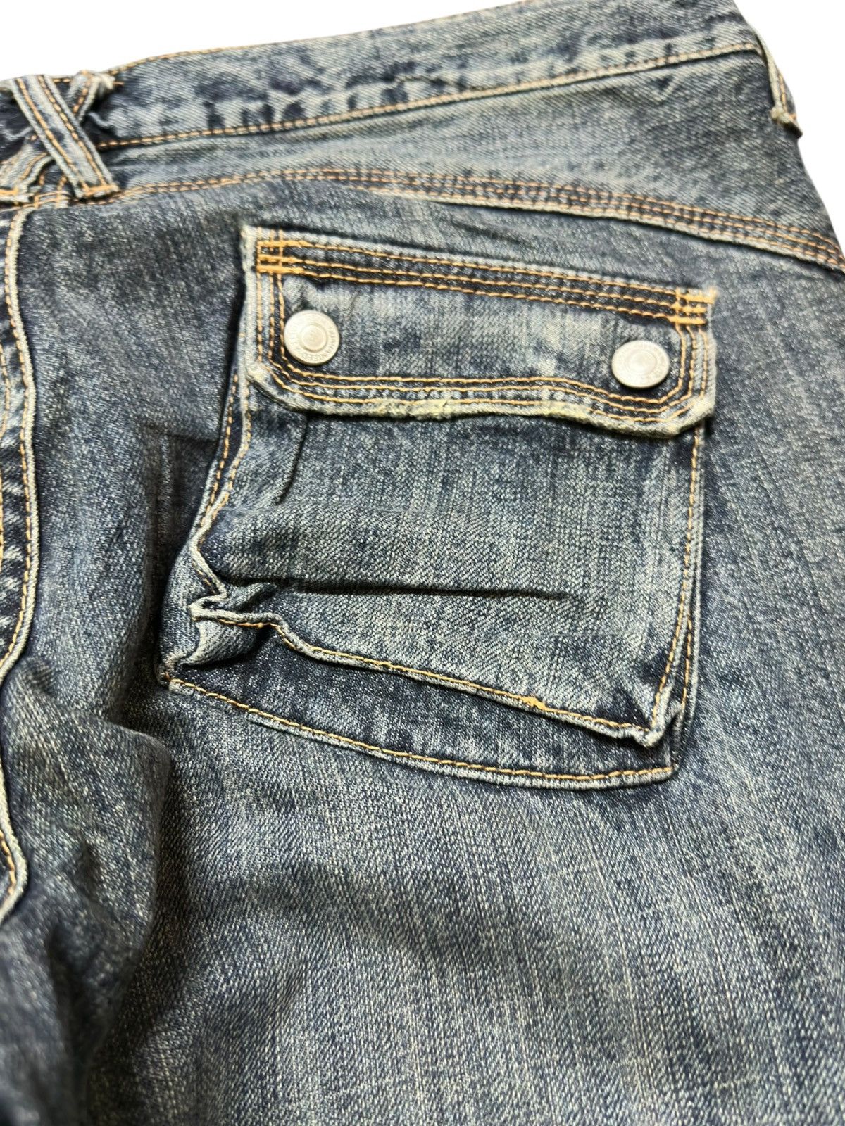 Hysteric Glamour Vintage Oririn Jeans Flare Bootcut Grunge Denim Size US 32 / EU 48 - 6 Thumbnail