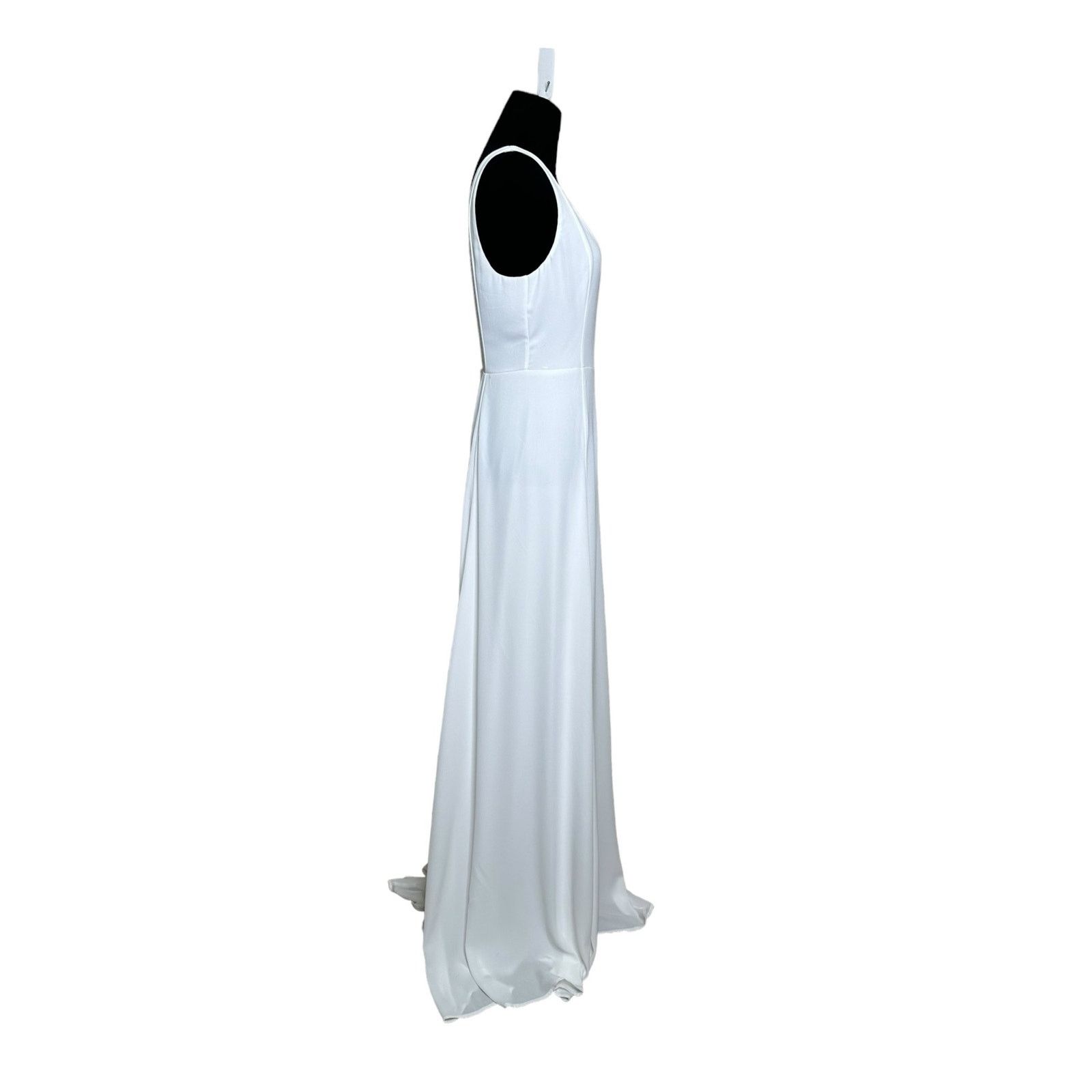 Show Me Your MuMu Show me your Mumu white chiffon wedding dress size M Size M / US 6-8 / IT 42-44 - 7 Thumbnail