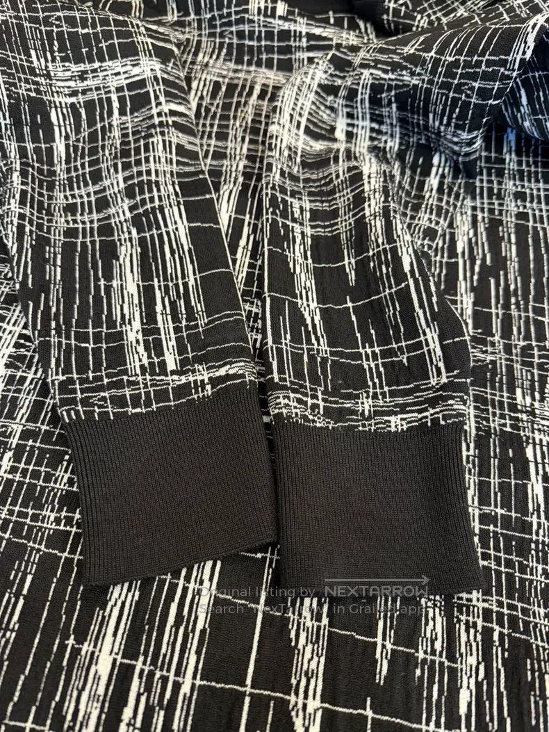 Dior Dior Black and white line woollen sweater Size US S / EU 44-46 / 1 - 3 Thumbnail