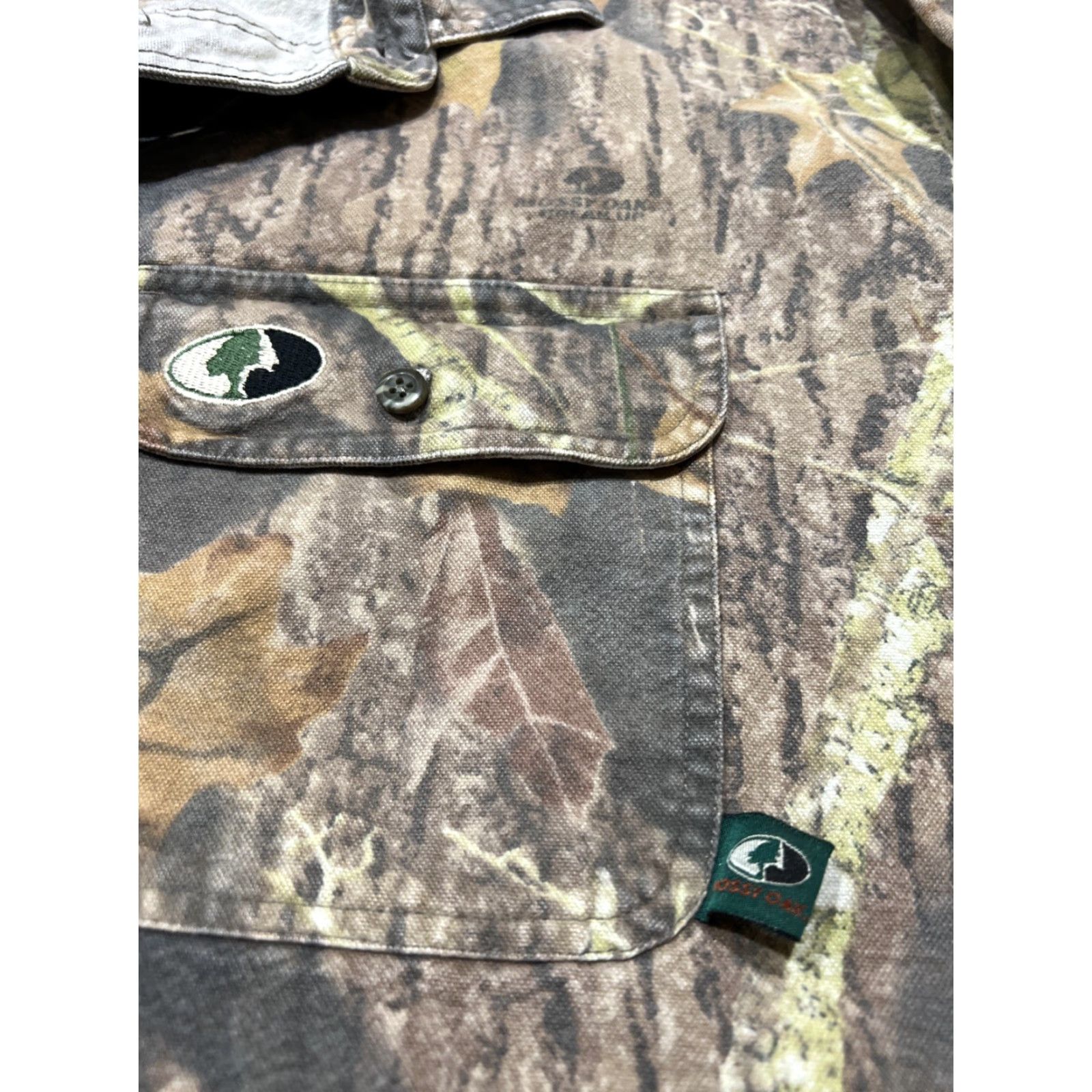 Vintage Mossy Oak Camo Button-Up Shirt Mens 2XL Brown Outdoor Hunting Size US XXL / EU 58 / 5 - 3 Thumbnail
