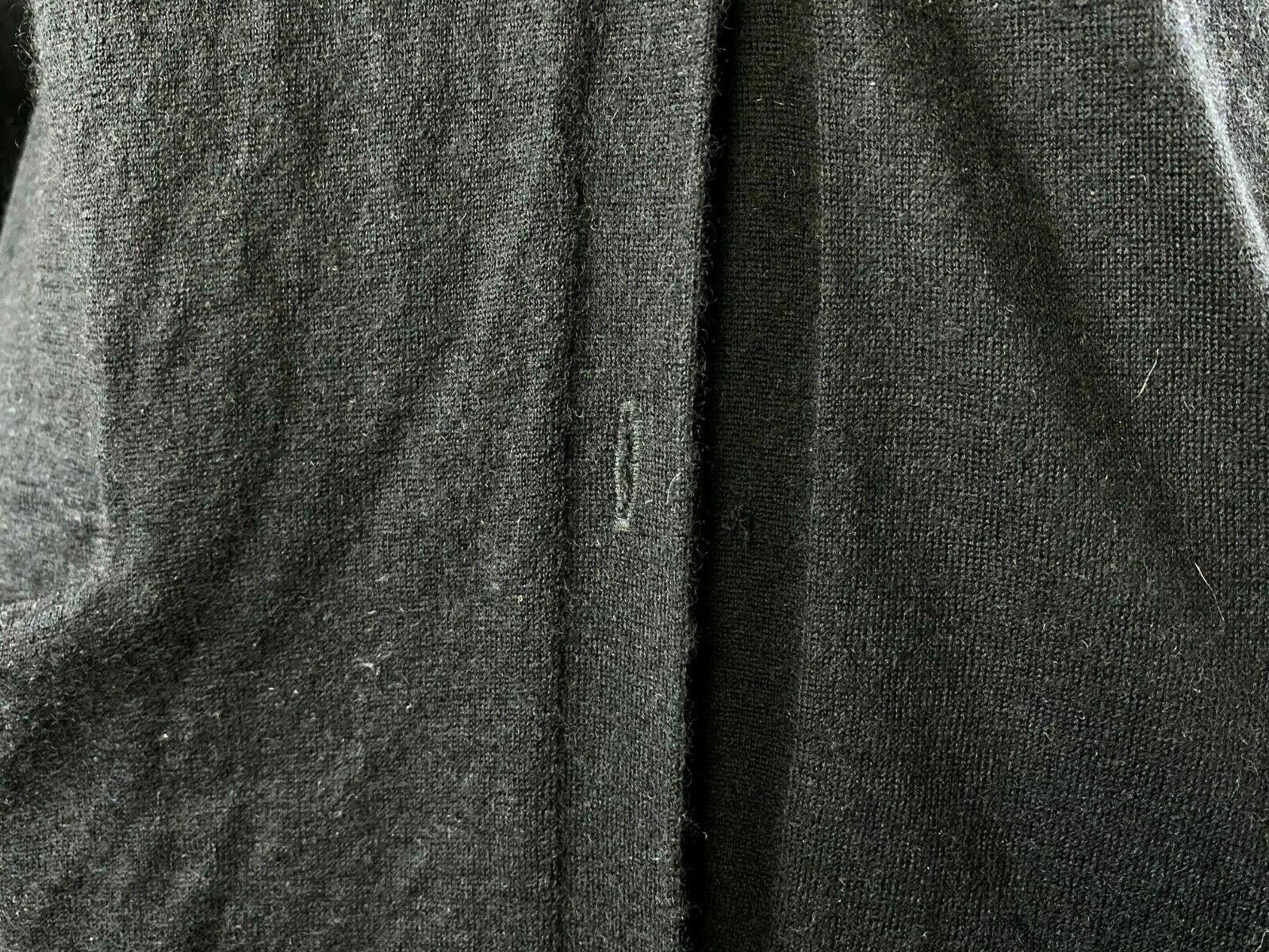 FTC Ladiess FTC V-Neck Black Cashmere Cardigan Jumper Size S Size S / US 4 / IT 40 - 5 Thumbnail