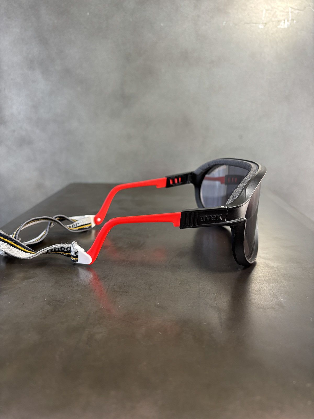 Other × Vintage 1980s Uvex Sportstyle Shield Sunglasses Vintage Cycling USA Size ONE SIZE - 9 Thumbnail