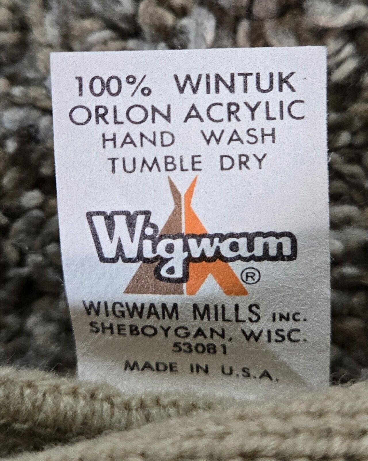 Designer Wigwam Mills USA made Beanie Hat 100% Wintuk Orlon Acrylic Size ONE SIZE - 4 Thumbnail