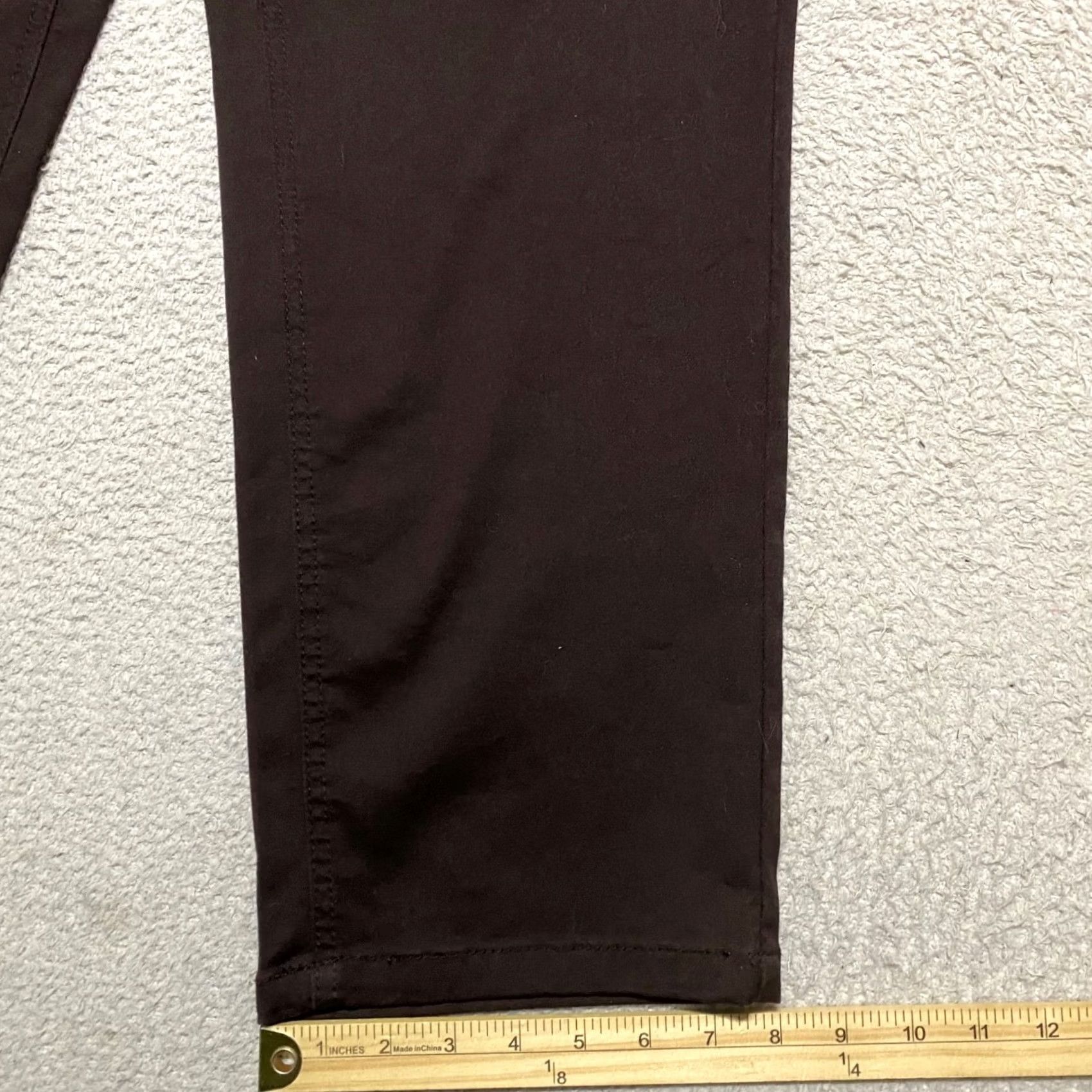 Vintage Catherines Jeans Womens 20W Plus Black Straight Stretch High Rise Adult Plus Size Denim Pants Size 42" / US 20 - 5 Thumbnail