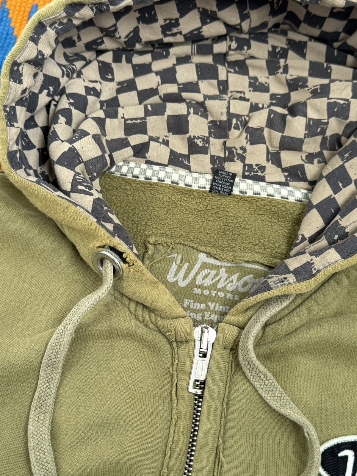 Vintage Vintage Carbon Hoodie by Warson Motors (Ferarri nascar) Size US M / EU 48-50 / 2 - 5 Thumbnail