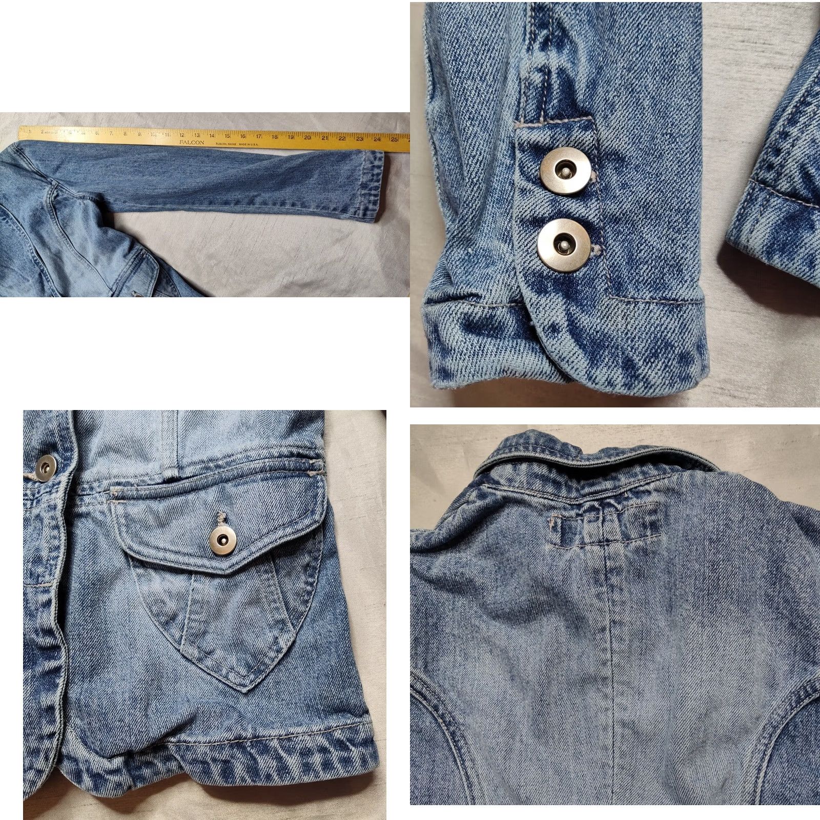 Mossimo MOSSISSUE BY MOSSIMO Women Small Denim Blue Jean Jacket Shirt Adults S Blue Denim Jacket Mossimo Jeans Jacket Womens Small Denim Blue Jean Jacket Size 28" / US 6 / IT 42 - 9 Thumbnail