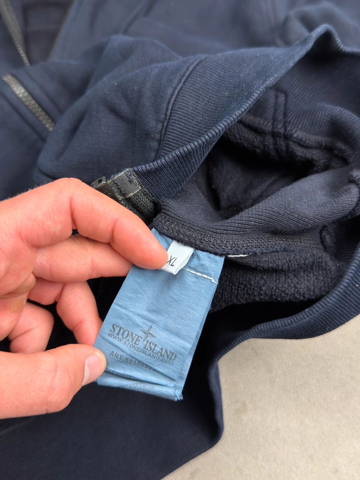 Stone Island Stone Island zip hoodie AW2013 Size US L / EU 52-54 / 3 - 7 Thumbnail
