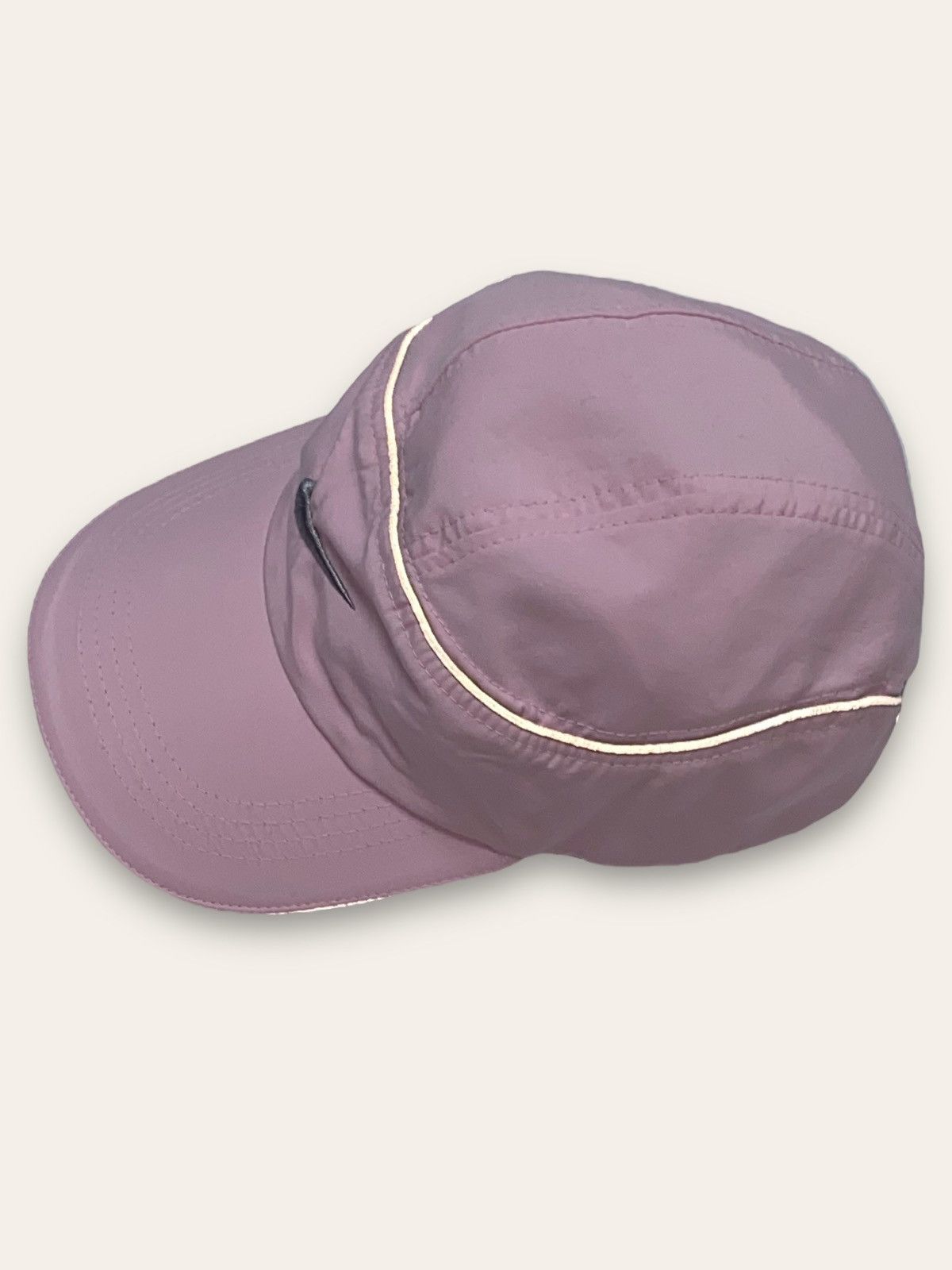 Nike Vintage NIKE Reflective Stripes Pink Cap Swoosh Drill Y2K Size ONE SIZE - 5 Thumbnail