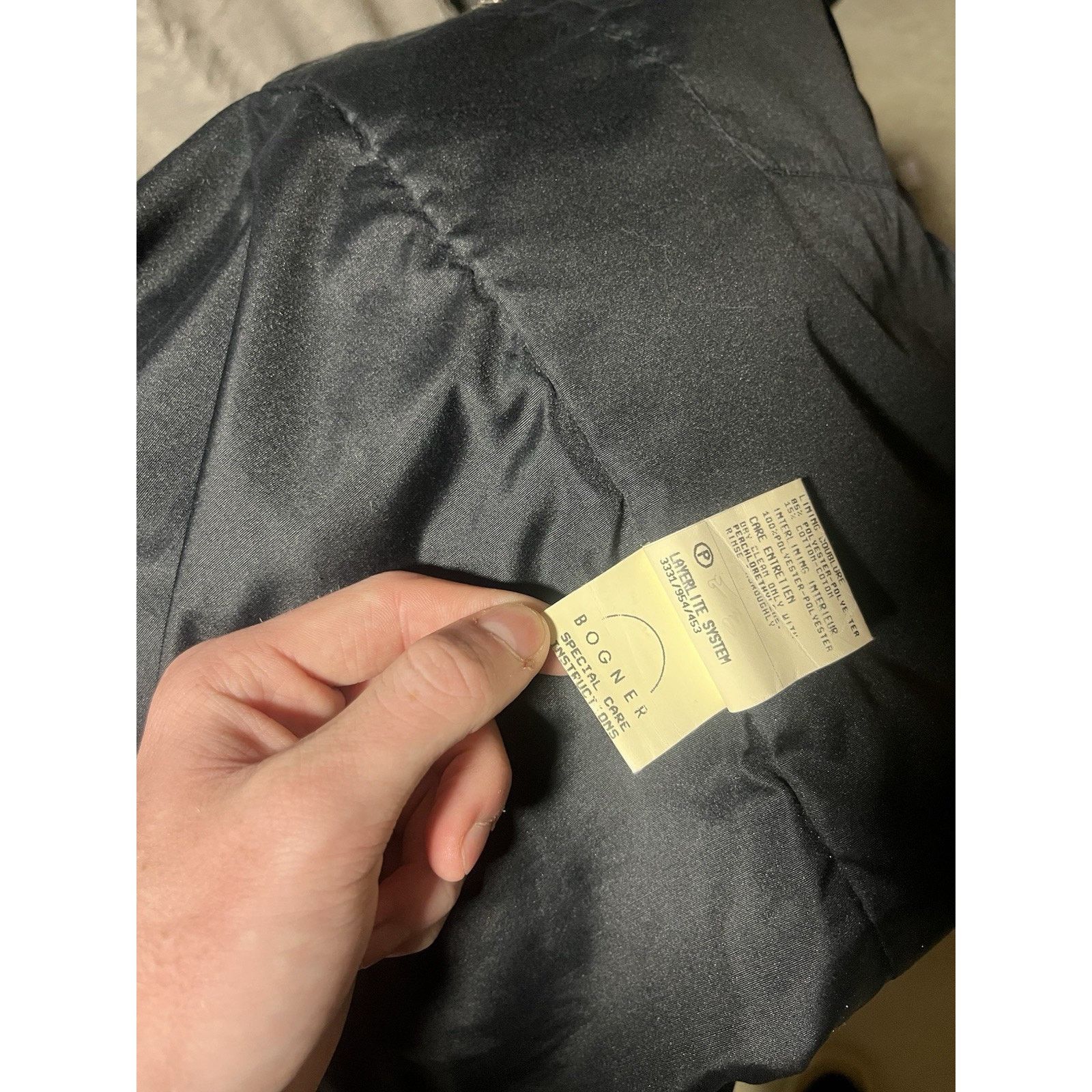 Bogner Bogner Ski x Goan Thylmann Black Mens Jacket Size 44 VTG BN Size US XL / EU 56 / 4 - 9 Thumbnail
