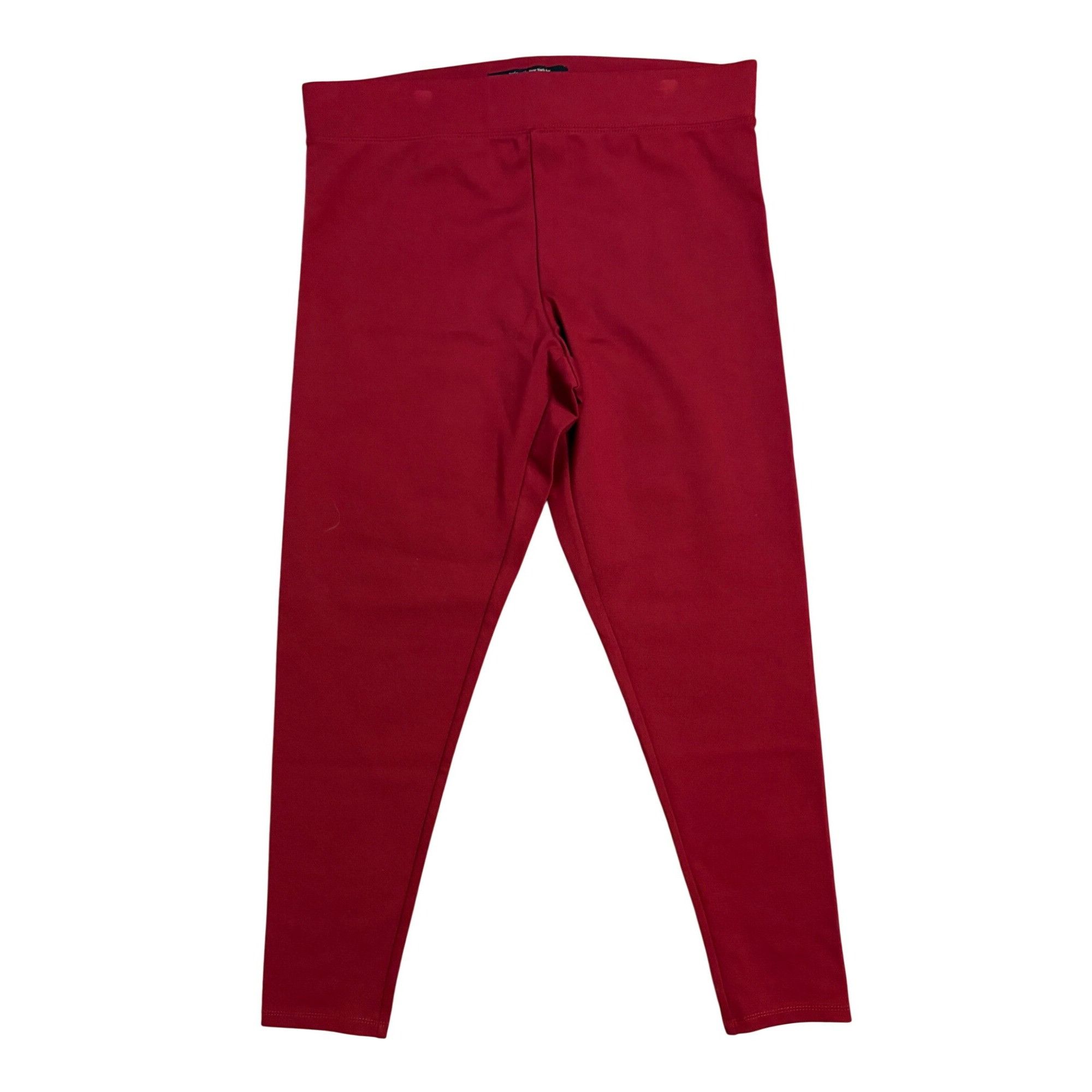 J. Peterman J Peterman M L Mid Rise Leggings Ankle Black Cherry Burgundy Size 28" / US 6 / IT 42 - 2 Thumbnail