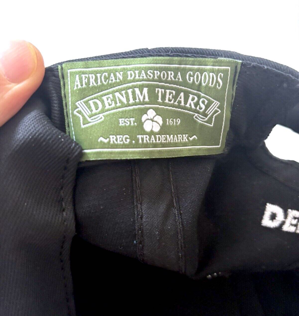 DENIM TEARS × IRAK Denim Tears Irak Tears Hat Size ONE SIZE - 4 Thumbnail