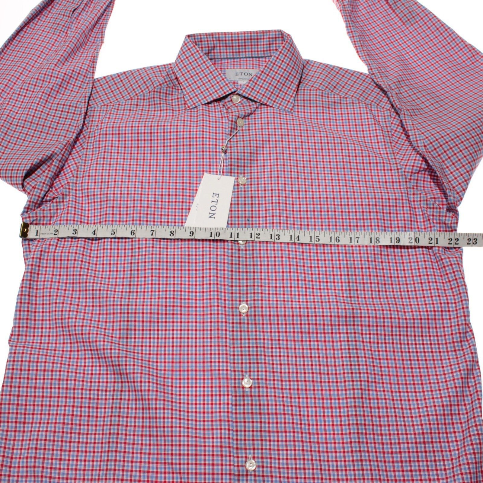 Eton Eton New with tags Shirt Size L US In Red Size US L / EU 52-54 / 3 - 4 Thumbnail