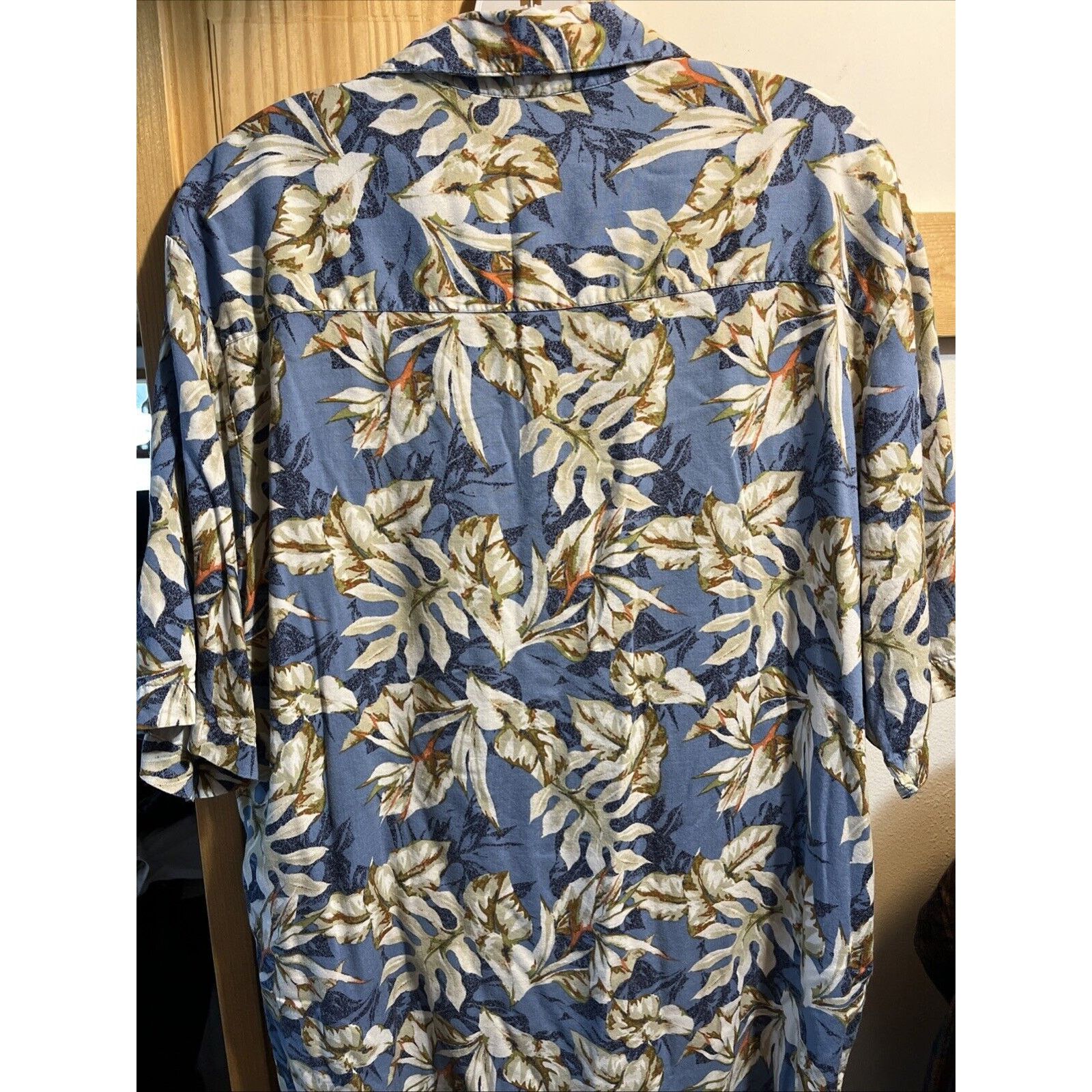 Puritan Puritan Hawaiian Shirt Size M Men's Blue SS Floral Viscose Size US M / EU 48-50 / 2 - 8 Thumbnail