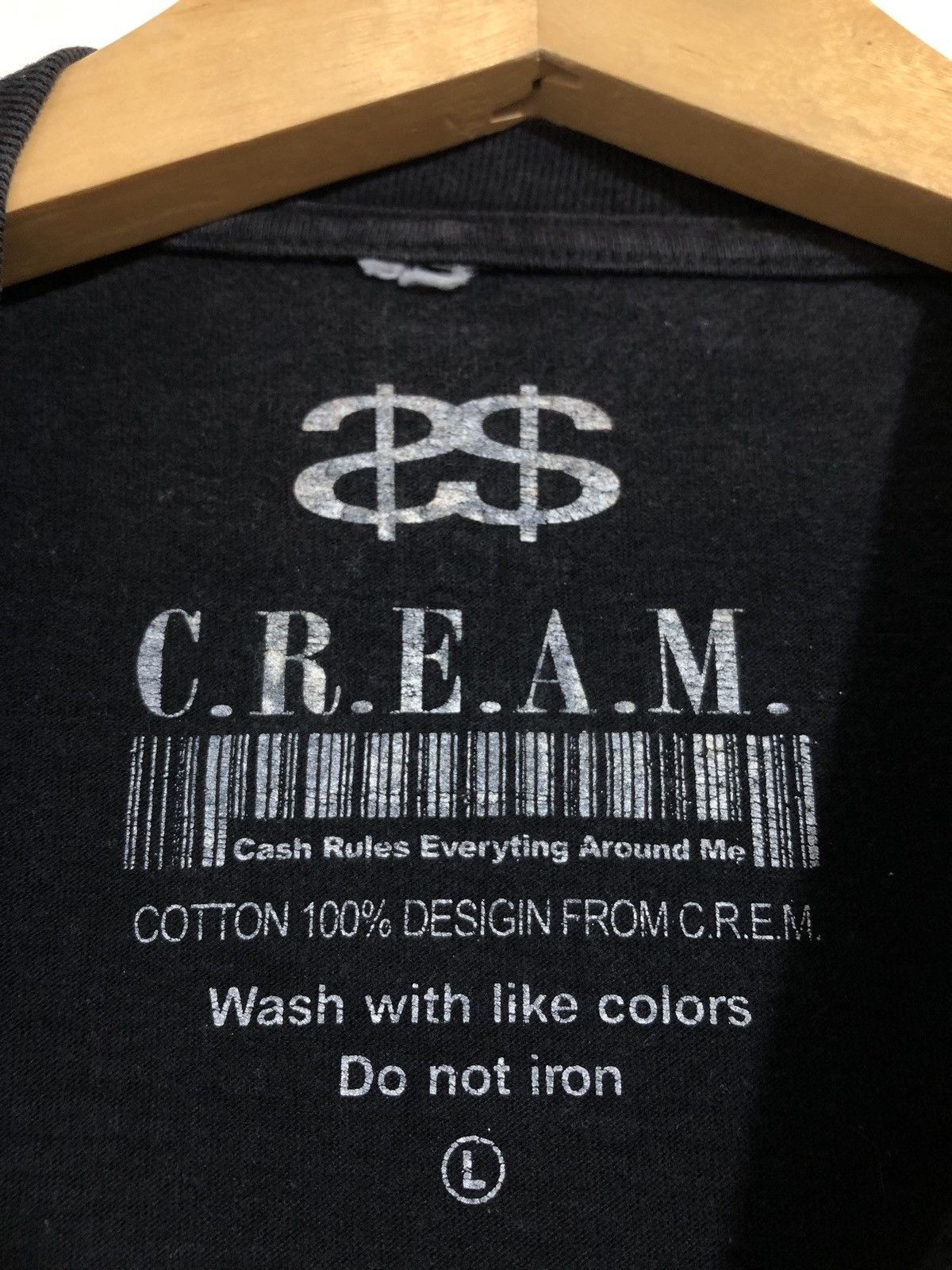 Vintage C.R.E.A.M. Cash Rules Everything Around Me T-Shirt Size US L / EU 52-54 / 3 - 6 Thumbnail