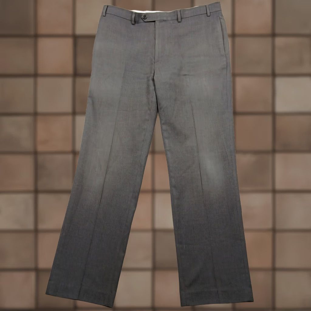 Ralph Lauren VINTAGE? No. Ralph Lauren Dress Pants Men 36x32 Gray Stretch Trousers Size US 36 / EU 52 - 1 Thumbnail