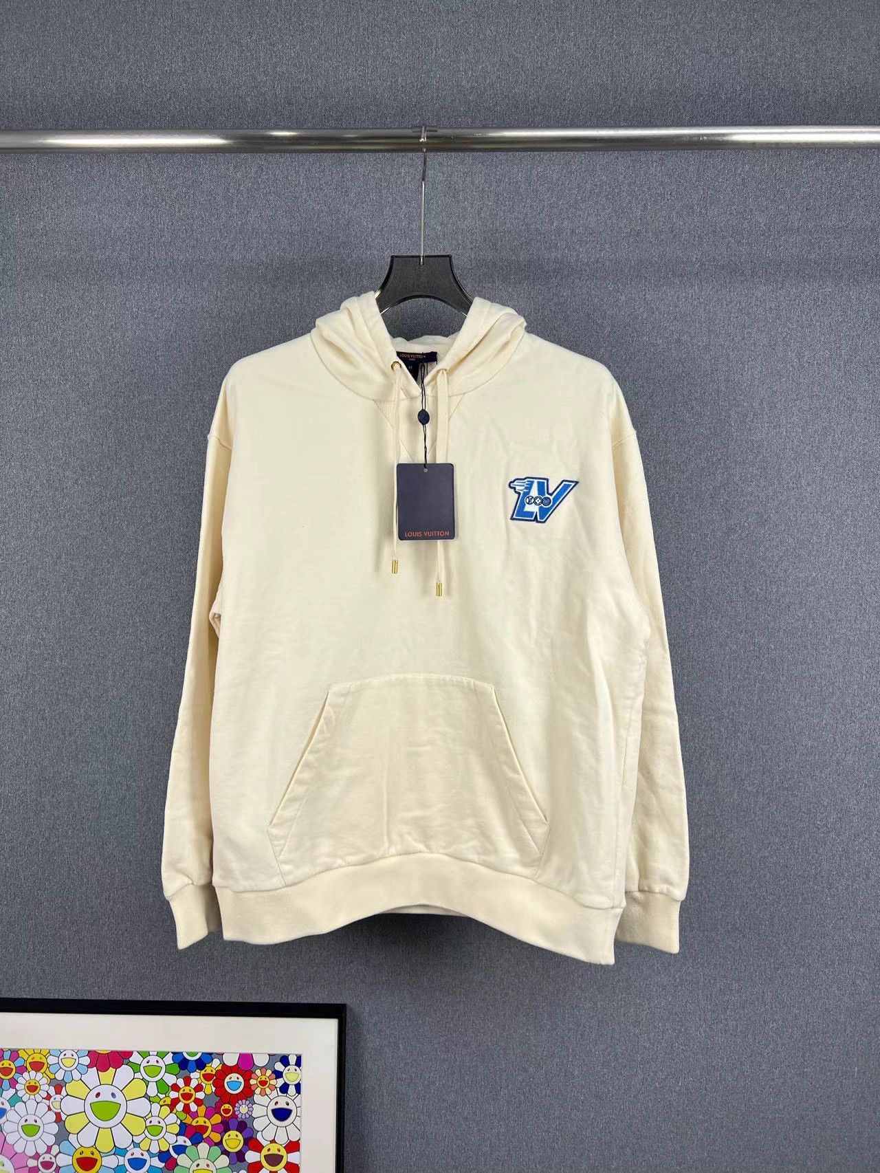 Louis Vuitton LV Embroidered Logo Hoodie K1 Size US M / EU 48-50 / 2 - 1 Thumbnail