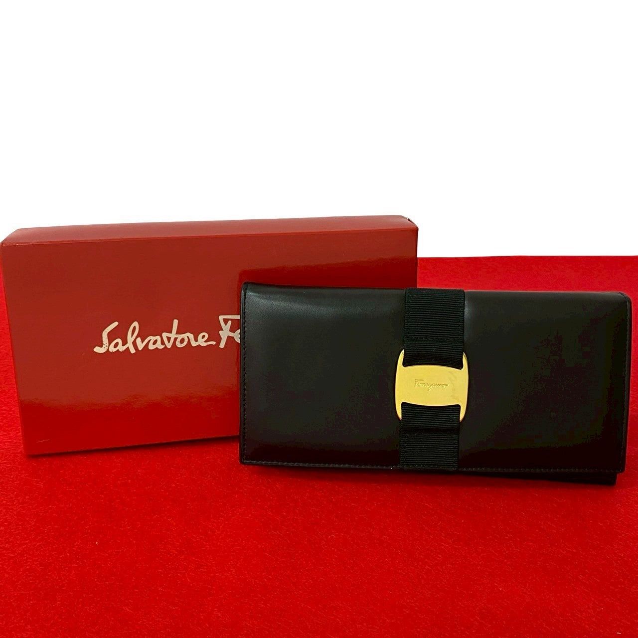 Salvatore Ferragamo Salvatore Ferragamo Black Leather Size ONE SIZE - 1 Thumbnail