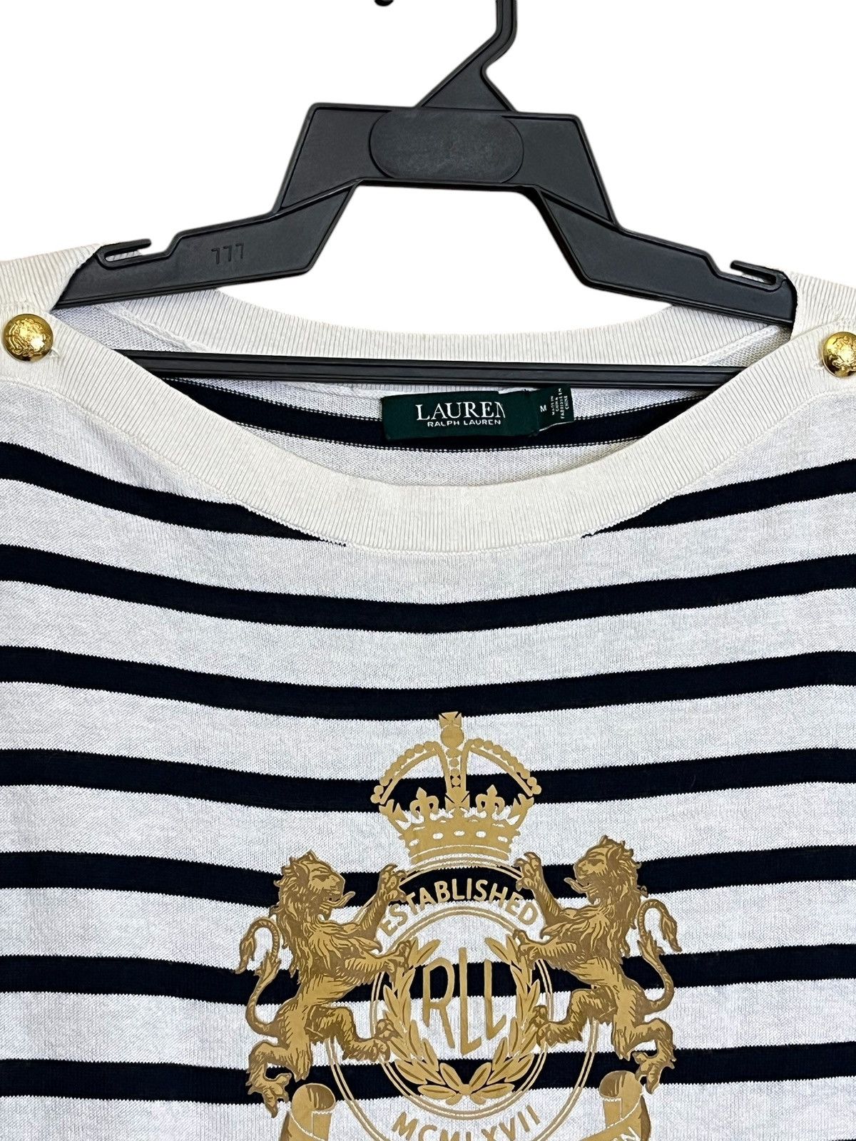 Lauren Ralph Lauren LAUREN RALPH LAUREN BIG LOGO KNIT SWEATS Size M / US 6-8 / IT 42-44 - 4 Thumbnail