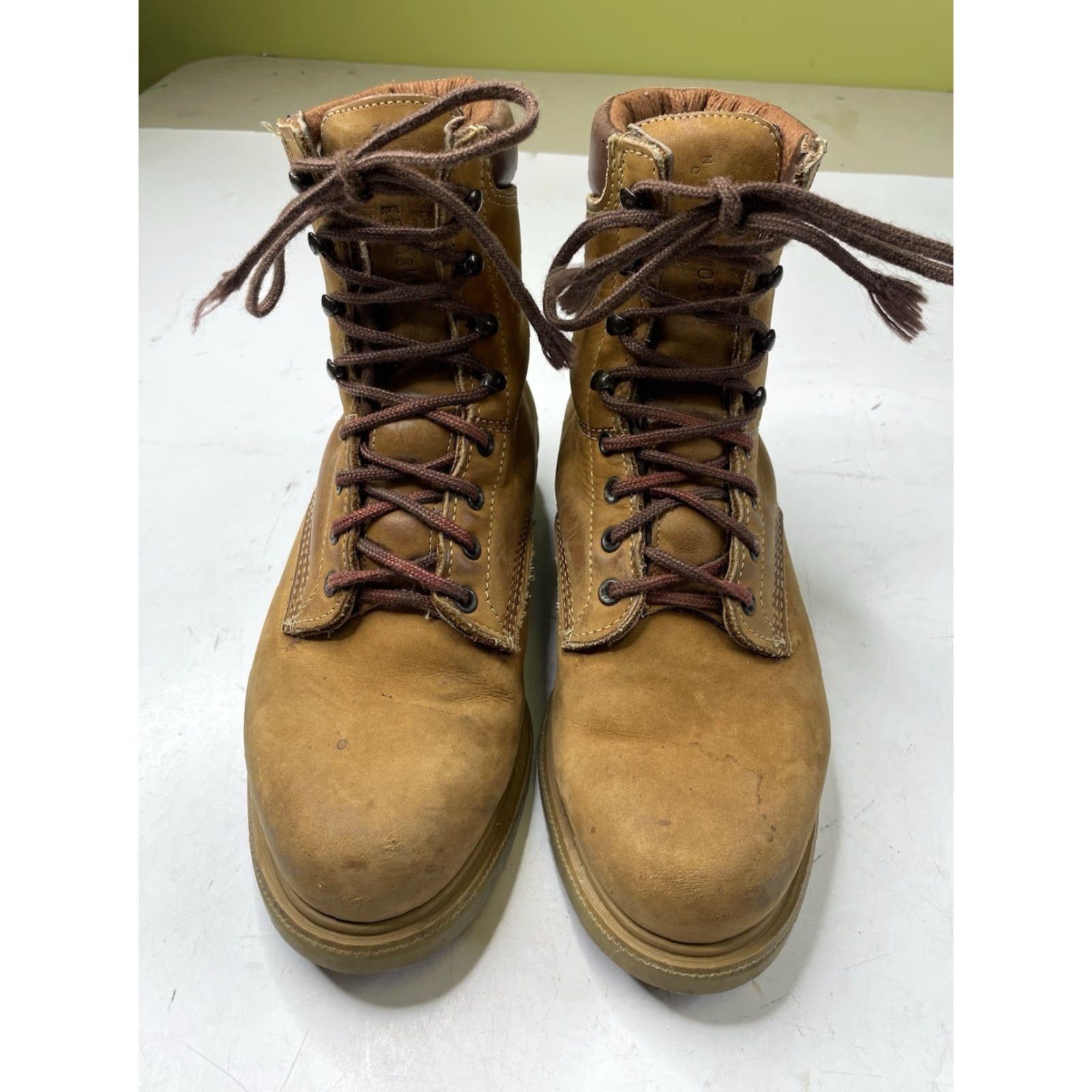 Vintage VINTAGE Red Wing Boots Men EE Size 8 Lace Up Leather Brown Workwear Hunting Shoes Size US 8 / EU 41 - 4 Thumbnail